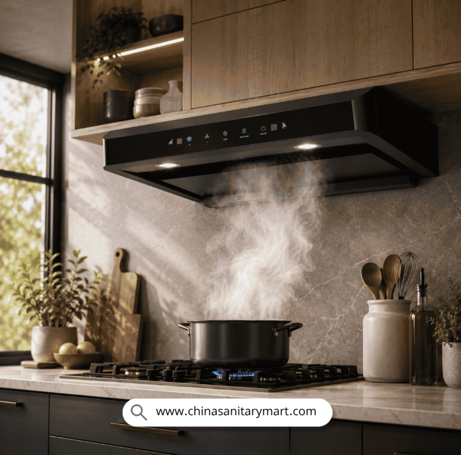 Built-in LED task lights provide a bright, natural glow directly over your cooking surface, ensuring excellent visibility for precision cooking while minimizing energy use.