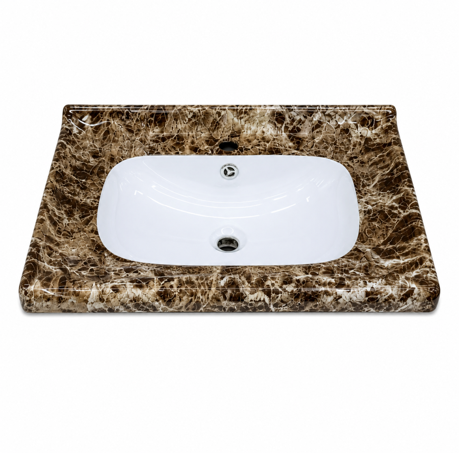 24x19 void marble counter top basin, void marble shed wash basin, ceramic countertop basin, luxury void marble bathroom basin, premium ceramic wash basin, modern marble finish basin, bathroom sink Bangladesh, China Sanitary Mart