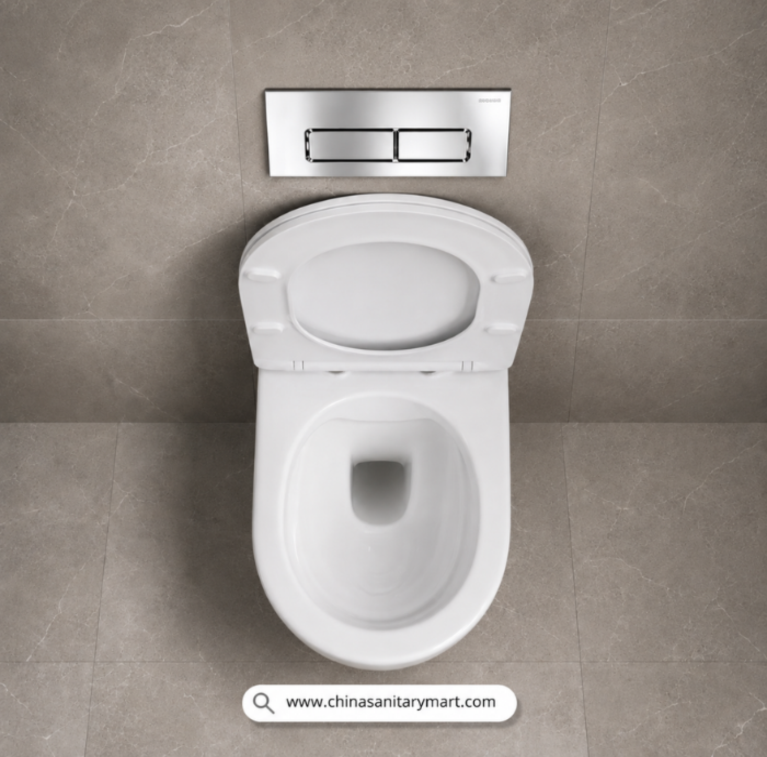Italian Standard T104, Italian Standard commode, white wall hung toilet, round wall mounted commode, luxury sanitary ware, premium ceramic toilet, China Sanitary Mart, space saving commode, modern bathroom fittings