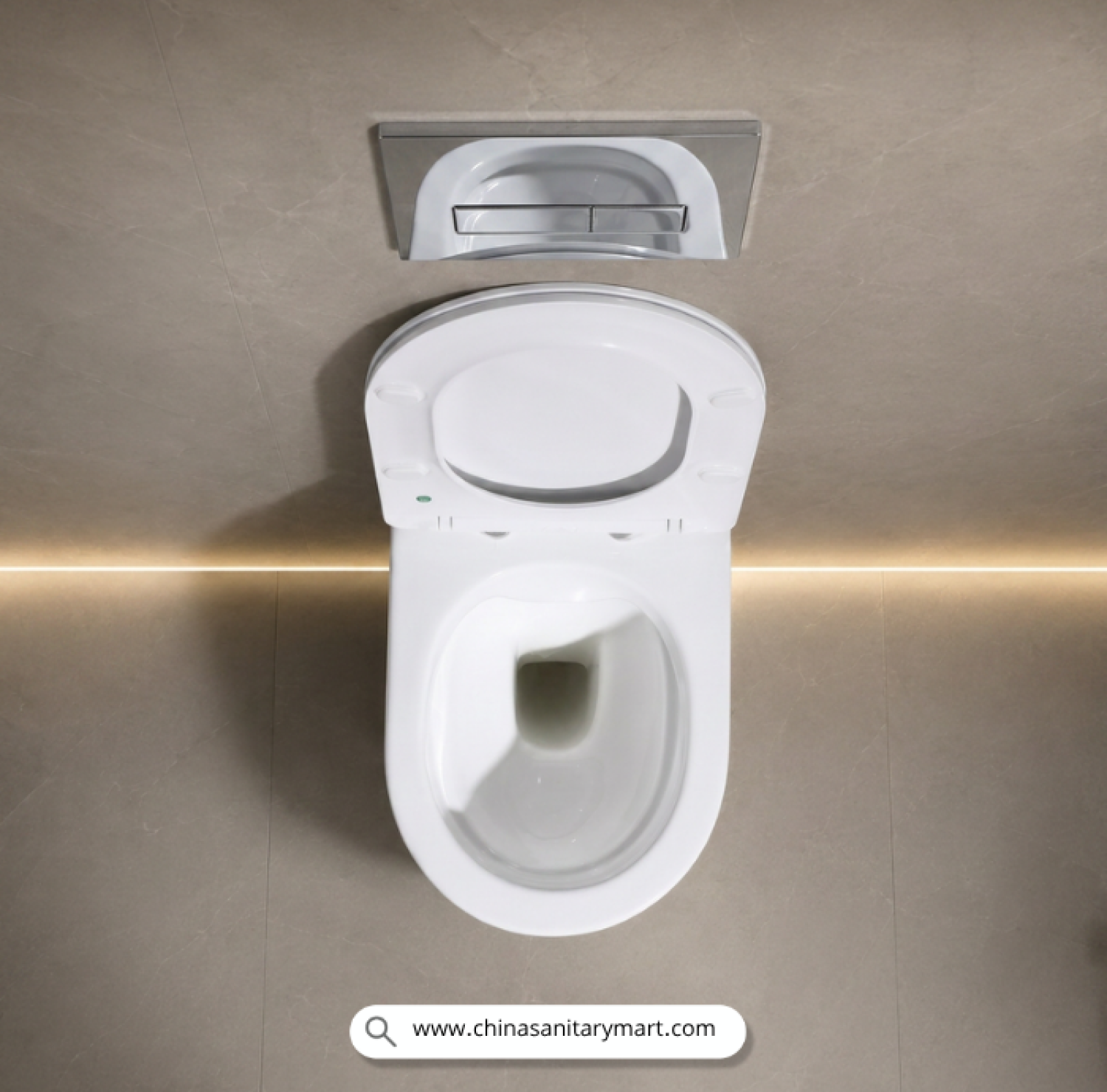 Glaze commode, wall hung toilet, wall mounted commode, modern bathroom sanitary ware, premium ceramic toilet, space saving commode, China Sanitary Mart, minimalist toilet bowl, bathroom fixtures