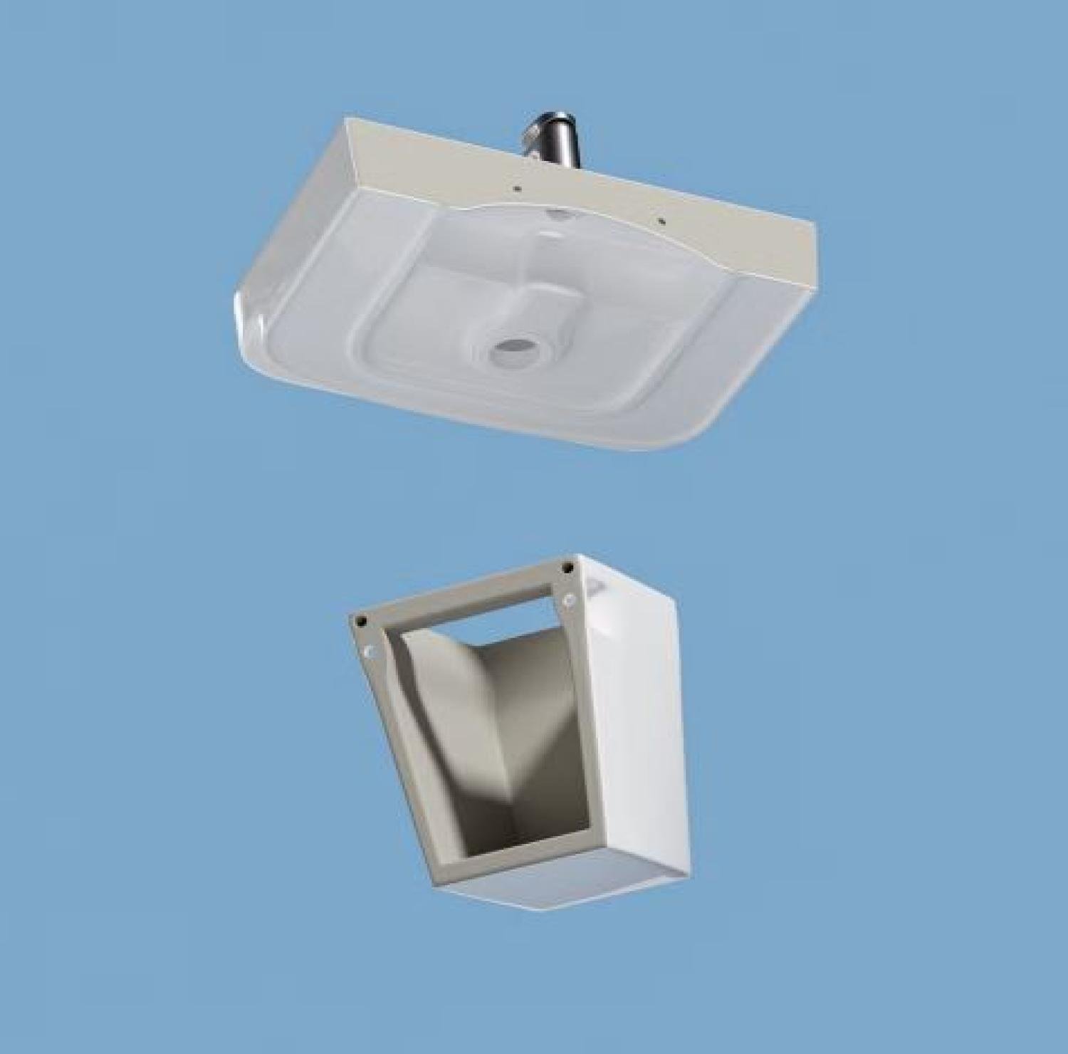wall hung basin, half pedestal basin, pedestal basin