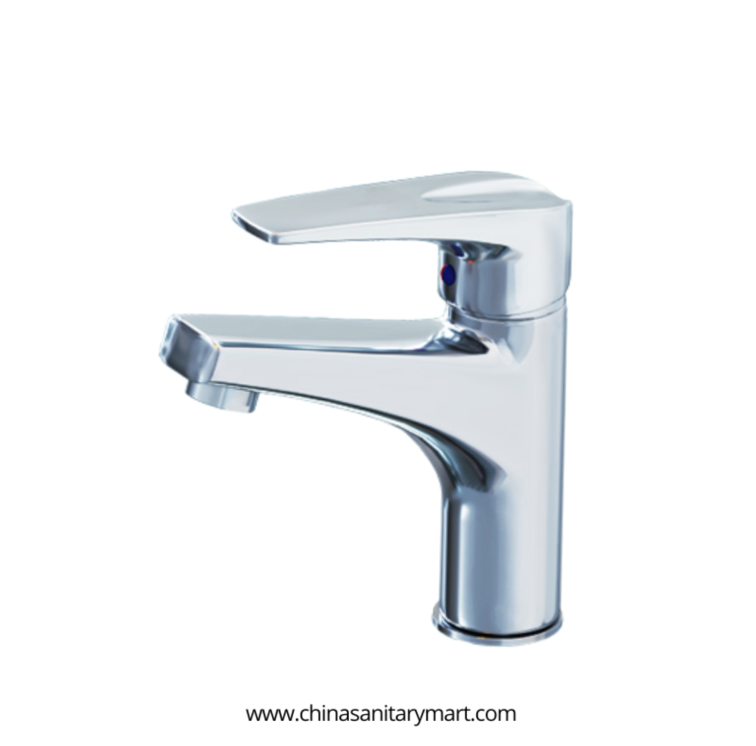 AST basin mixer medium oval, oval chrome basin mixer, AST chrome basin faucet, single lever brass basin mixer, premium bathroom faucet, hot cold basin mixer, vanity basin faucet, medium basin mixer, chrome bathroom mixer, China Sanitary Mart