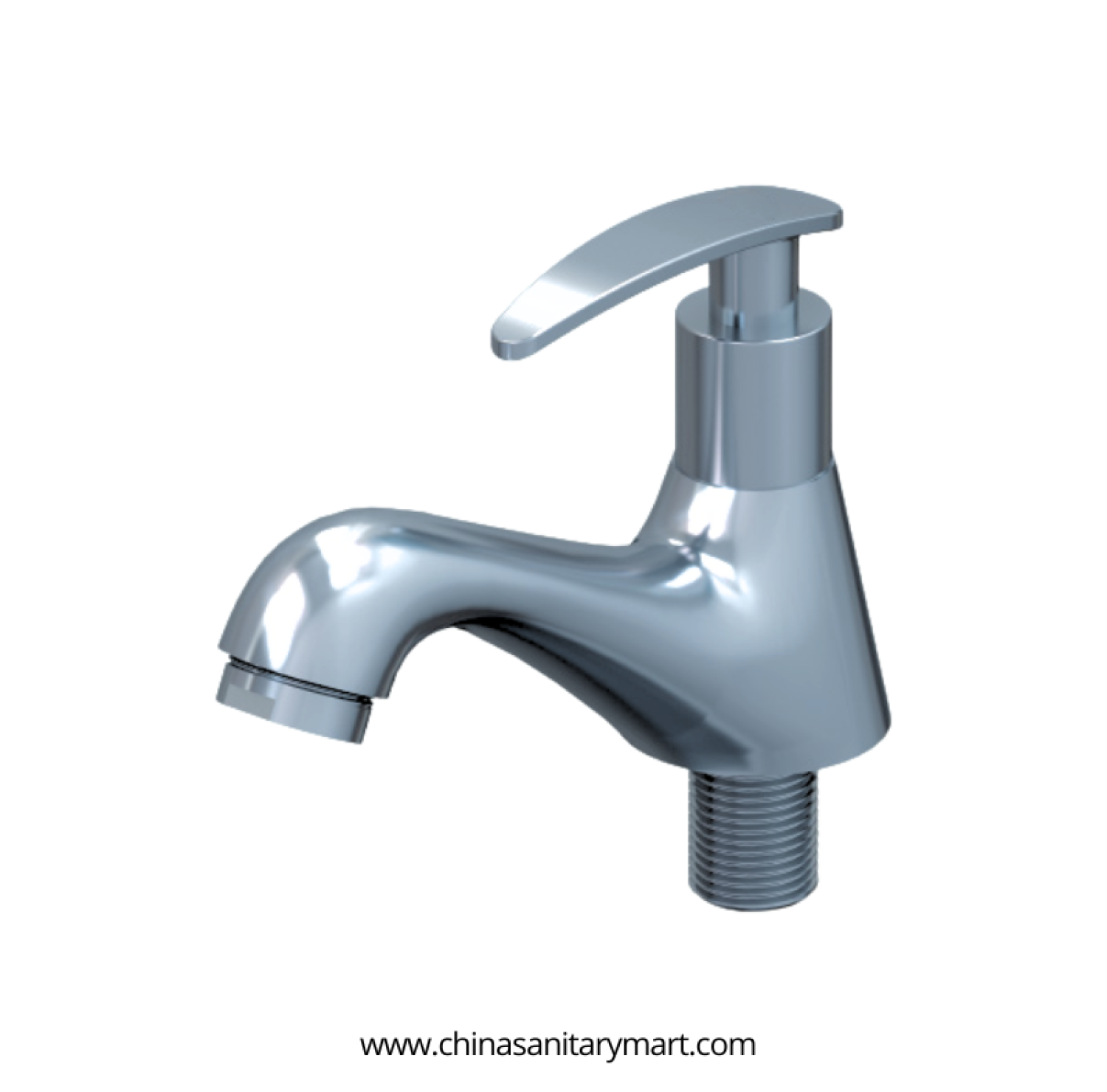 AST Basin Pillar Cock Felis, Felis Chrome basin faucet, premium brass pillar cock, single lever basin faucet, chrome wash basin cock, AST Felis faucet, modern bathroom pillar cock, curved chrome basin faucet, premium bathroom faucet