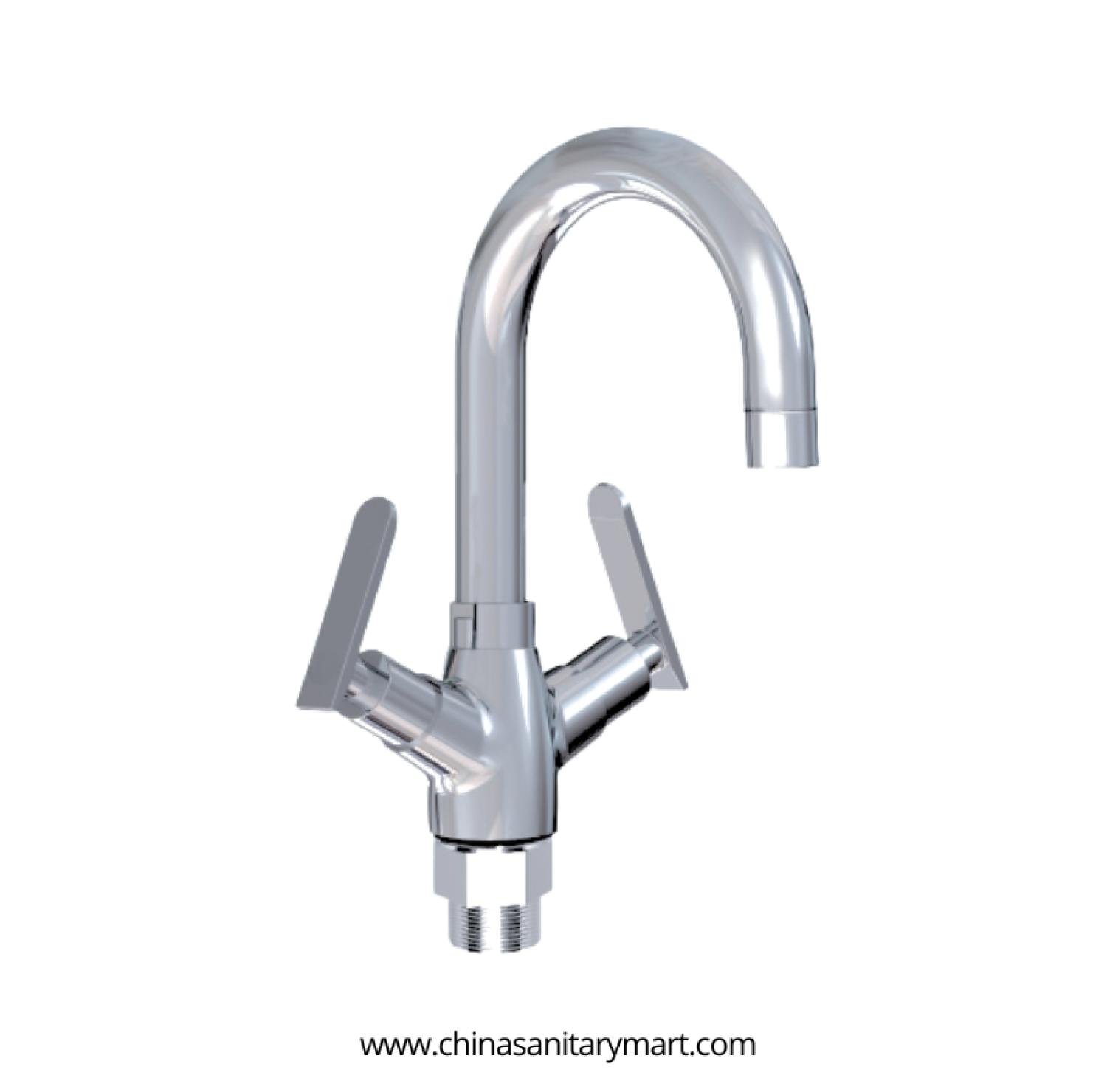 AST Moving Basin Mixer Alena Chrome, Alena moving basin faucet, chrome dual handle basin mixer, premium brass basin tap, moving swivel spout faucet, AST Alena bathroom faucet, modern basin mixer