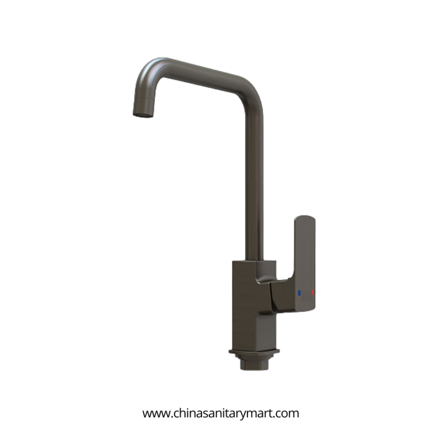 AST Sink Mixer Floor Mounted Titan, Titan kitchen sink mixer, premium brass kitchen faucet, high arc sink tap, single lever kitchen mixer, AST Titan kitchen faucet, modern kitchen tap, China Sanitary Mart