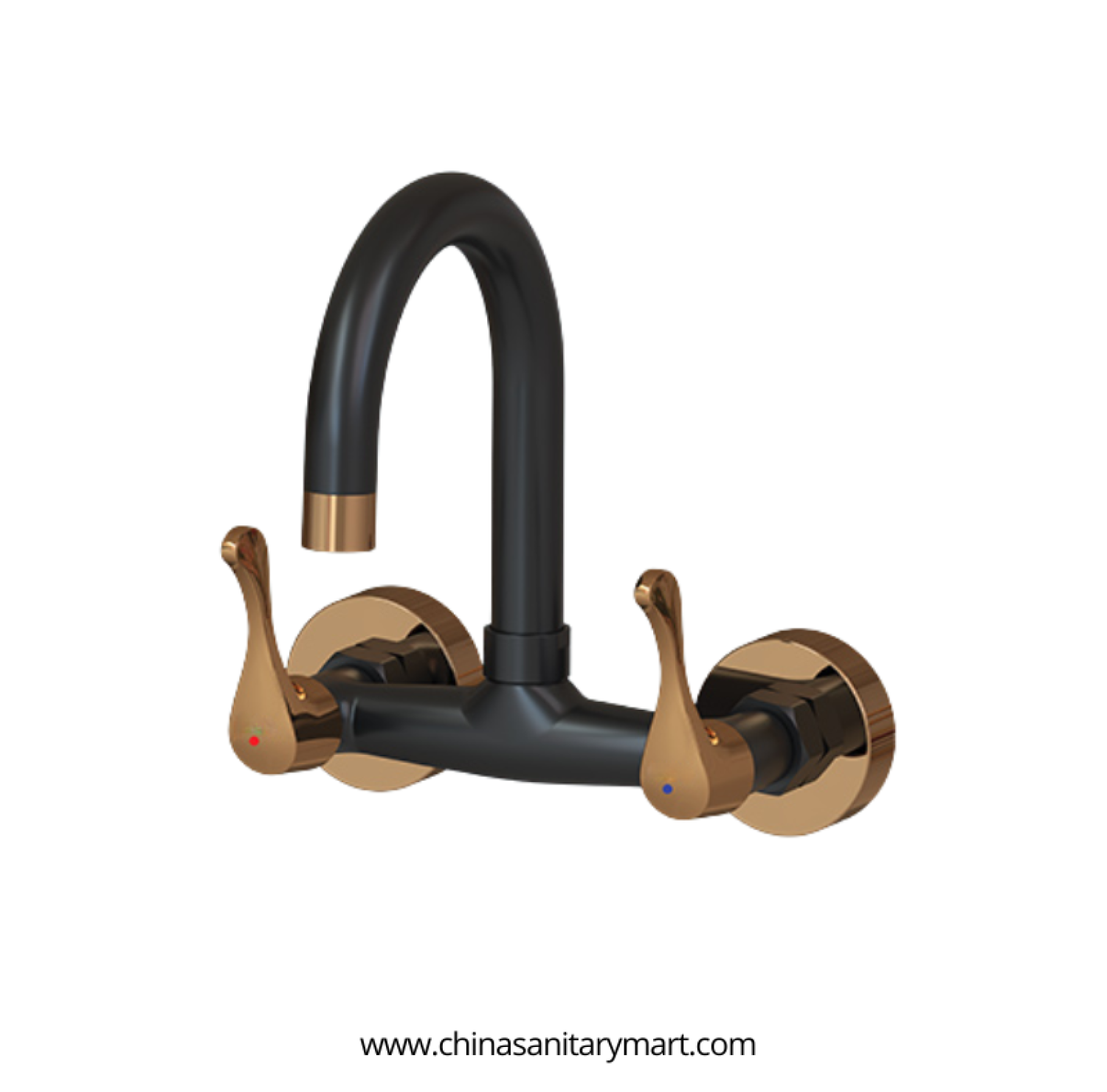 AST Moving Sink Mixer Neo, Rose Gold Black kitchen mixer, wall mounted moving sink mixer, premium brass kitchen faucet, Neo kitchen tap, dual handle sink mixer, Rose Gold sink tap, Black kitchen mixer, AST kitchen faucet