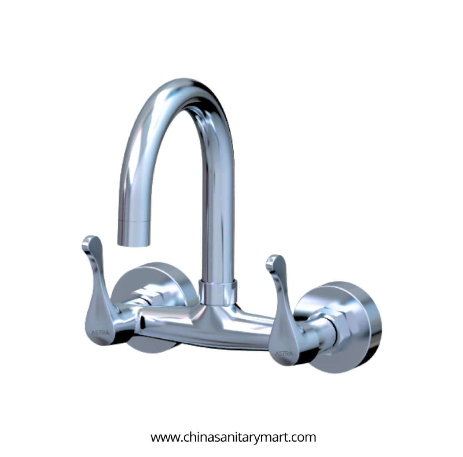 AST Moving Sink Mixer Neo Chrome, Neo Chrome kitchen mixer, wall mounted moving sink mixer, premium brass kitchen faucet, high arc moving sink tap, dual handle sink mixer, Chrome kitchen tap, AST Neo kitchen faucet