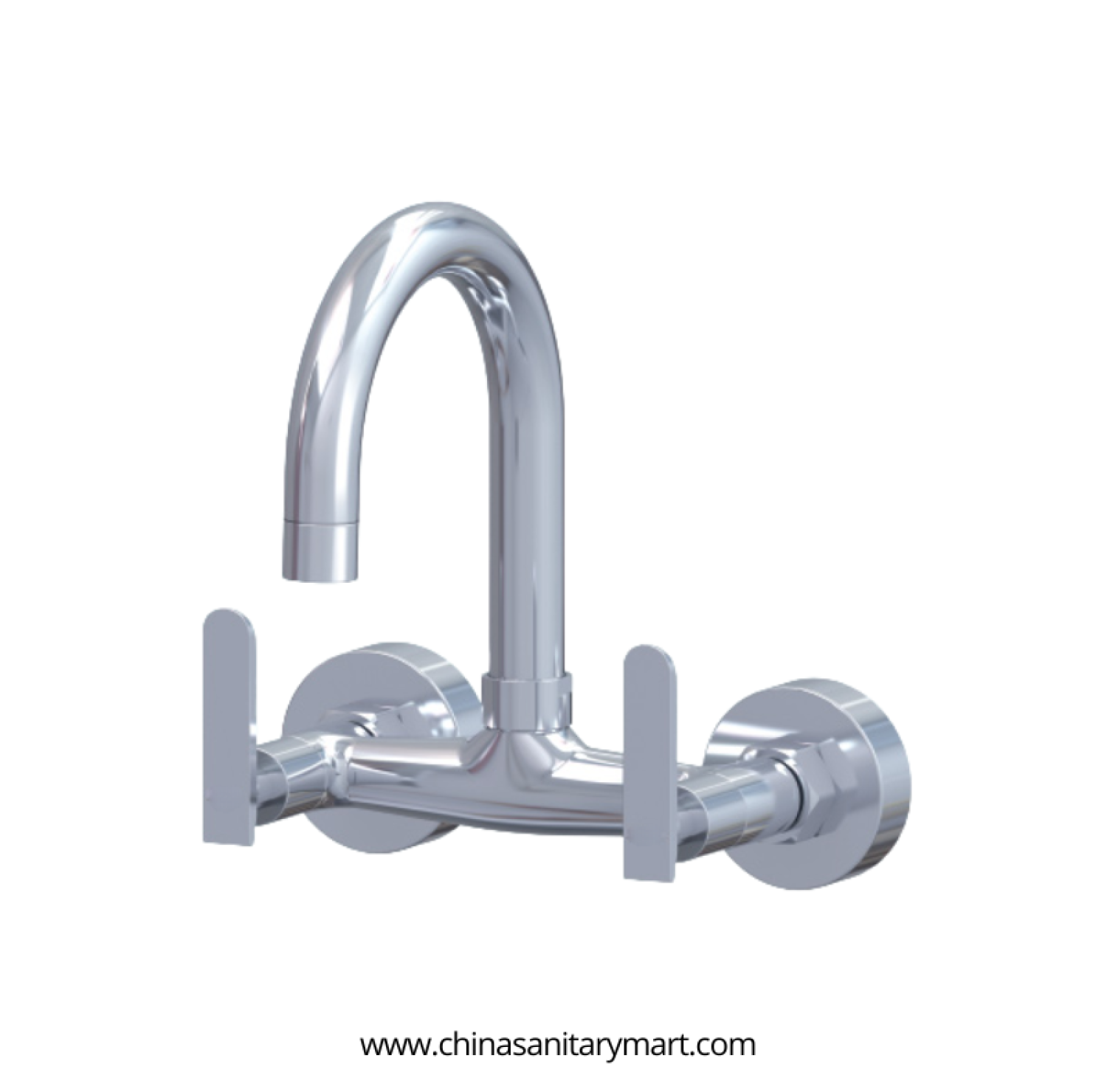 AST Moving Sink Mixer Alena, Alena Chrome kitchen mixer, wall mounted moving sink mixer, premium brass kitchen faucet, high arc moving sink tap, dual handle sink mixer, Chrome kitchen tap, AST Alena kitchen faucet