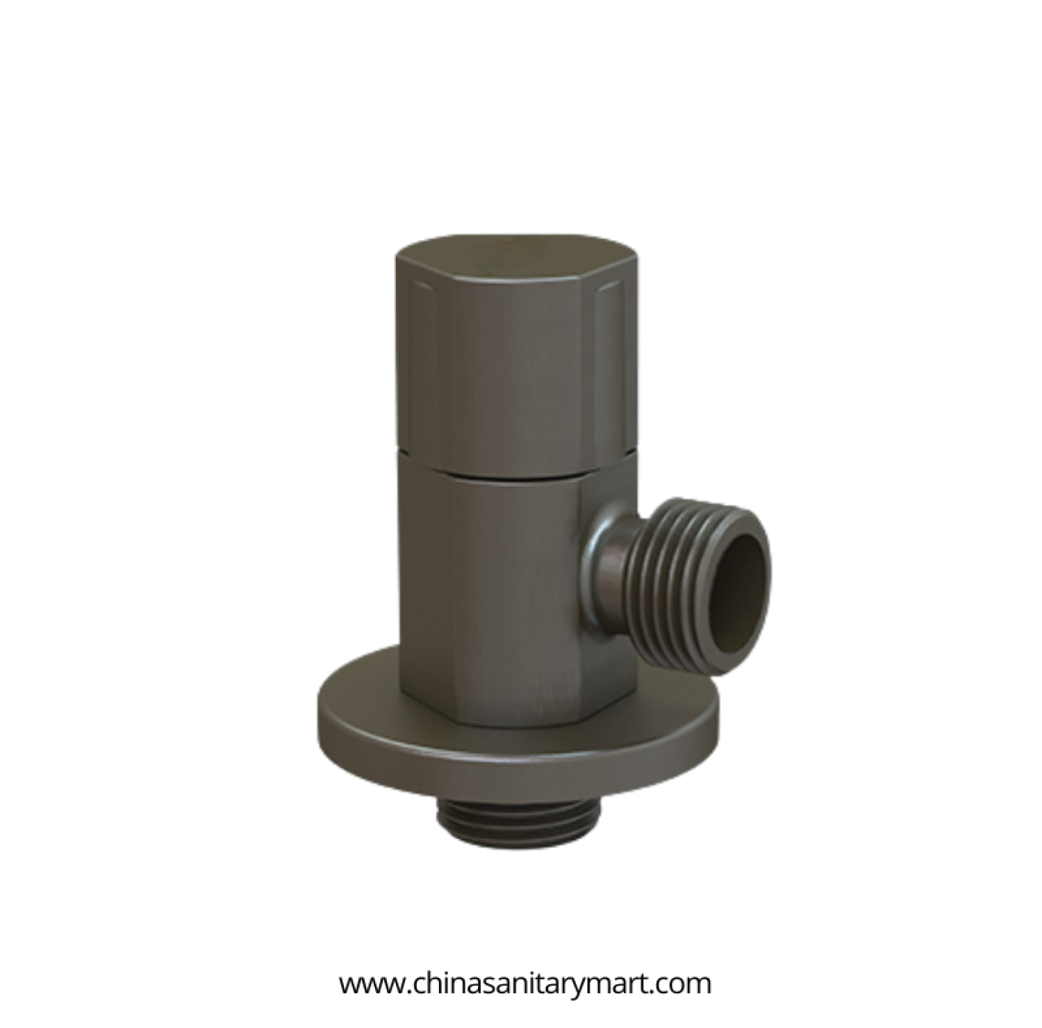 AST angle stop valve, AST Titan angle valve, Titan stop valve, brass angle stop valve, bathroom stop valve, water control valve, plumbing angle valve, dark angle valve, gunmetal stop valve, brass water valve