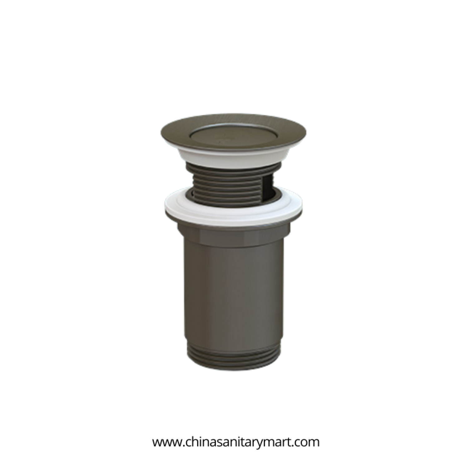 AST Basin Waste Titan, Chrome brass basin waste, premium brass basin drain, bathroom basin waste, Chrome waste fitting, perforated basin drain, AST Titan waste, bathroom drain fitting, brass basin drain