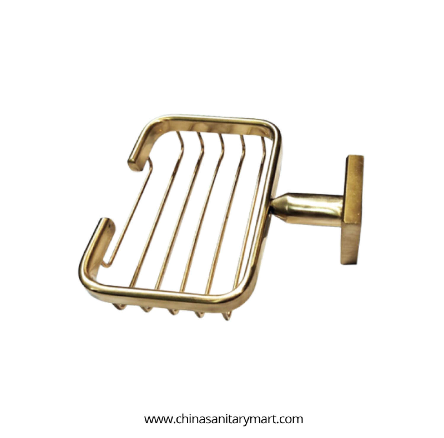 AST Net Soap Case Golden, golden brass soap holder, golden net soap case, wall mounted bathroom soap holder, AST bathroom accessories, brass net soap dish