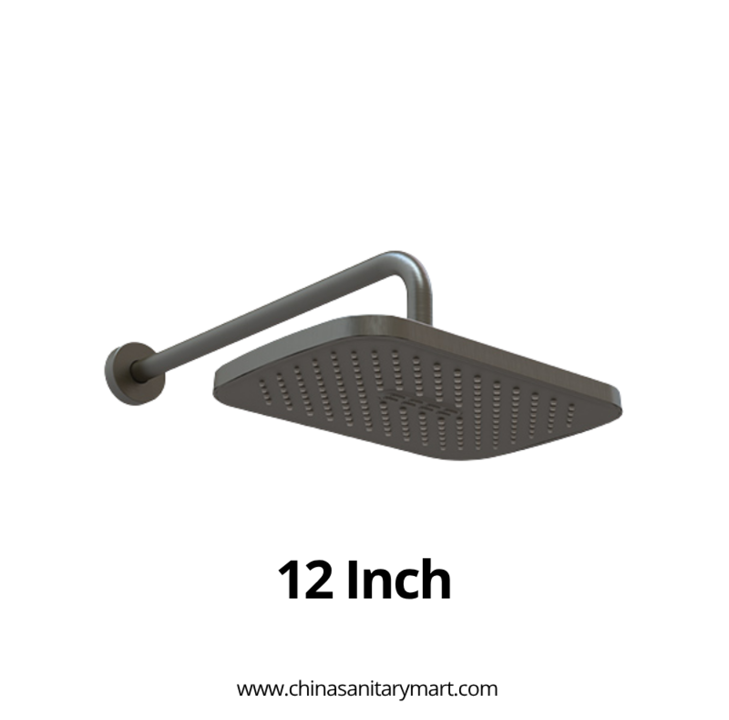 12 Inch Ast Rain Shower Square Titan, Titan brass rain shower, square rain shower, 12 inch shower head, Titan shower head, bathroom rain shower, premium rain shower, Ast rain shower