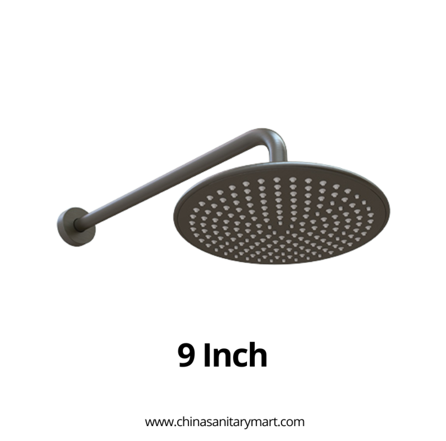 9 Inch Ast Rain Shower Round Titan, Titan brass rain shower, round rain shower, 9 inch shower head, Titan shower head, bathroom rain shower, premium rain shower, Ast rain shower