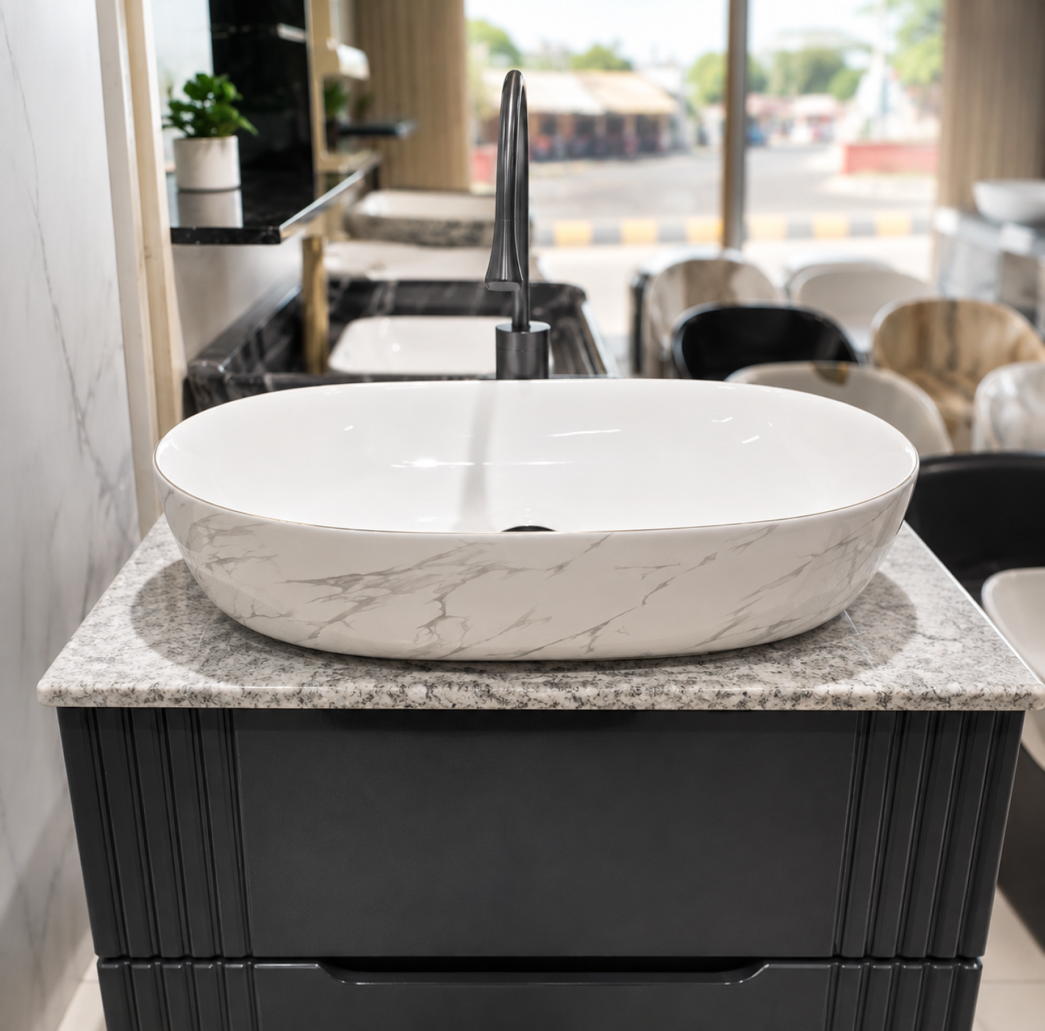 top basin, art basin