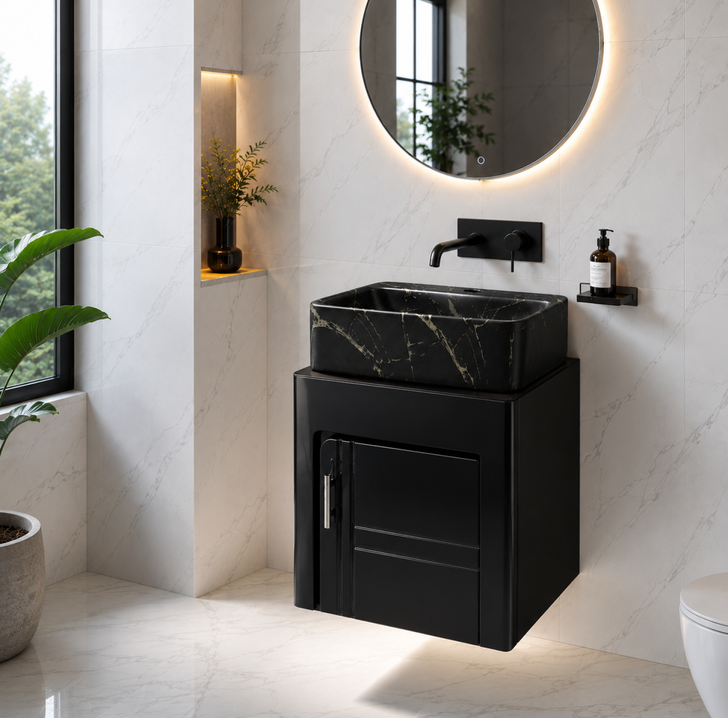 cabinet basin