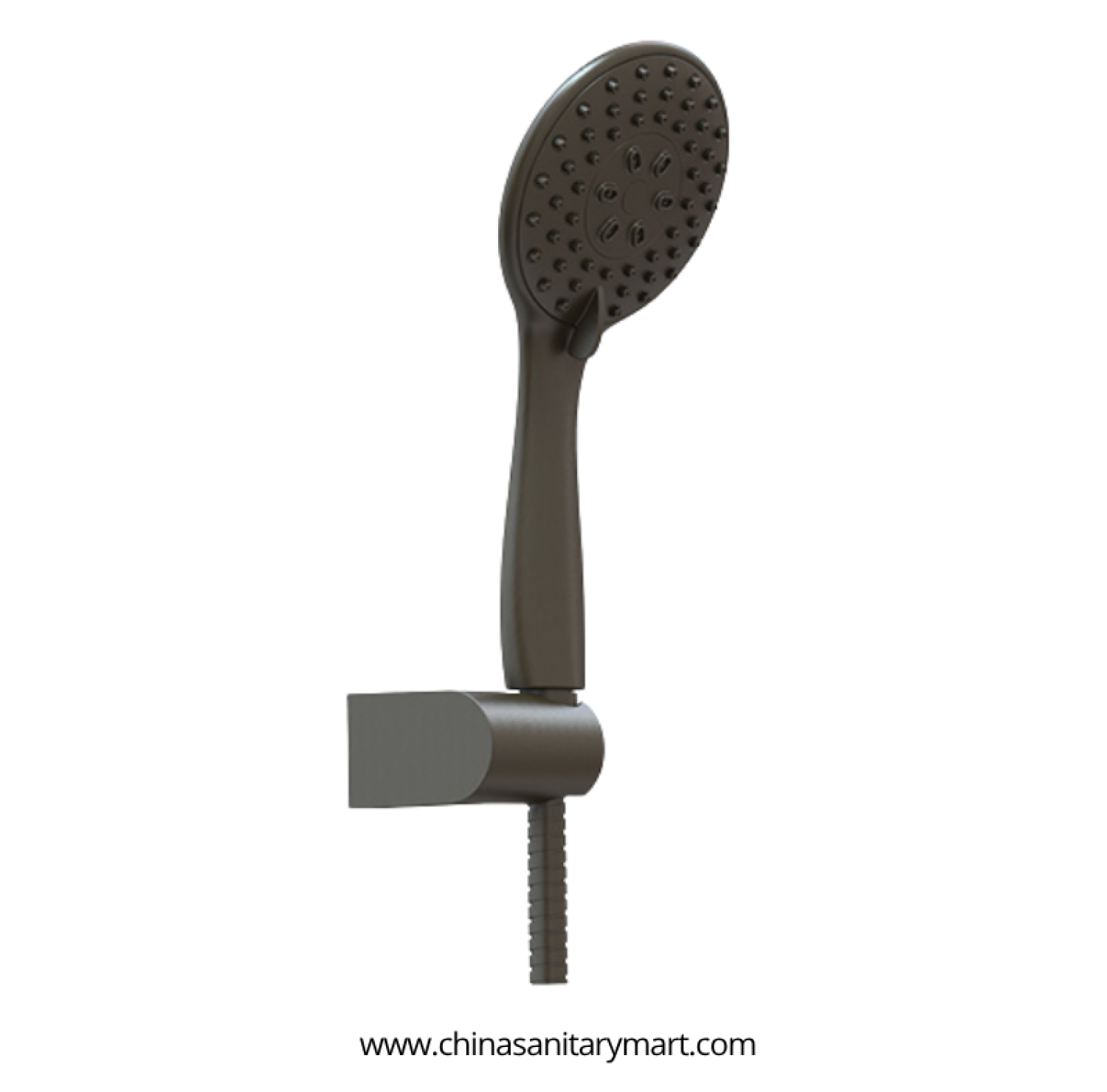 Ast Hand Shower Titan, Titan ABS hand shower, dark hand shower, round shower head, handheld shower, bathroom shower, ABS shower head, premium Titan hand shower