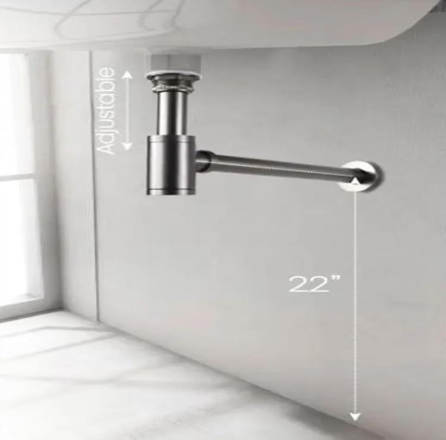 bottle trap,basin waste