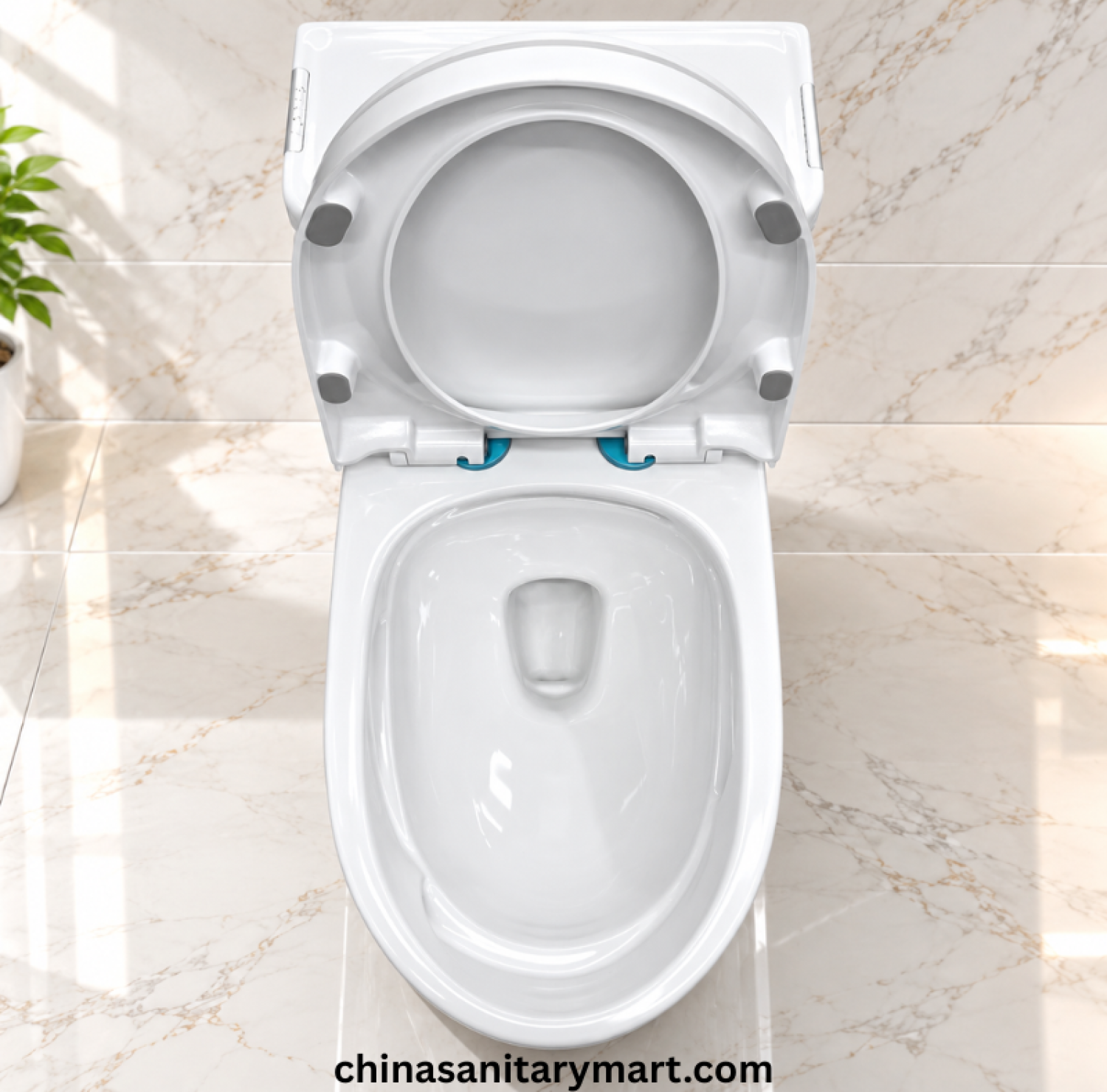 IS-T3923 Tornado Jet Flush Commode, IS-T3923 One Piece Commode, Tornado Jet Flush Toilet, White Modern Commode, One Piece Toilet