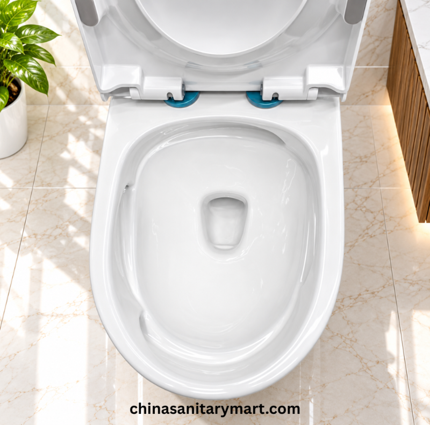 IS-T3923 Tornado Jet Flush Commode, IS-T3923 One Piece Commode, Tornado Jet Flush Toilet, White Modern Commode, One Piece Toilet