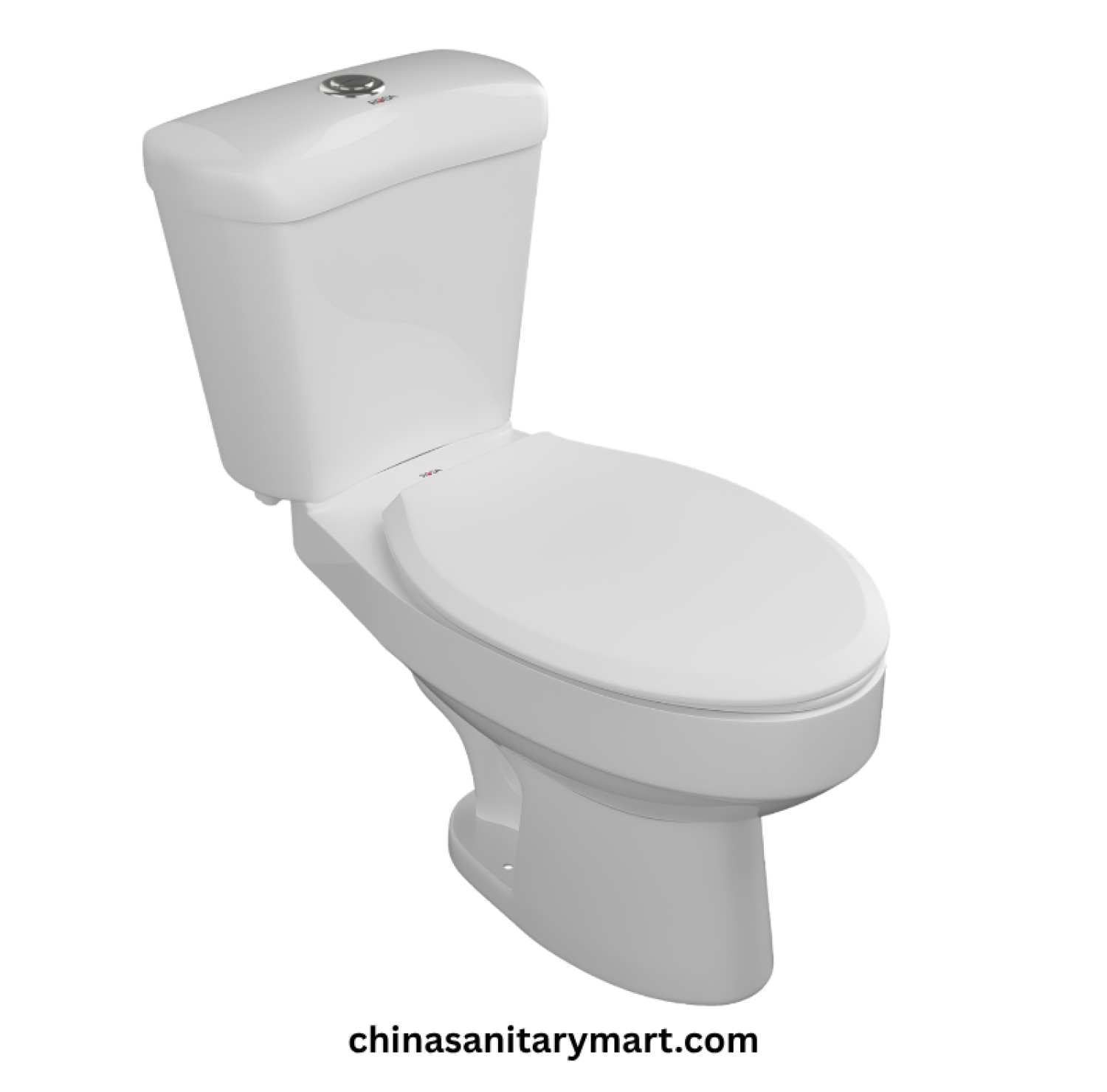 ROSA Neo white water closet commode, two piece toilet, white WC commode, ROSA Neo bathroom toilet