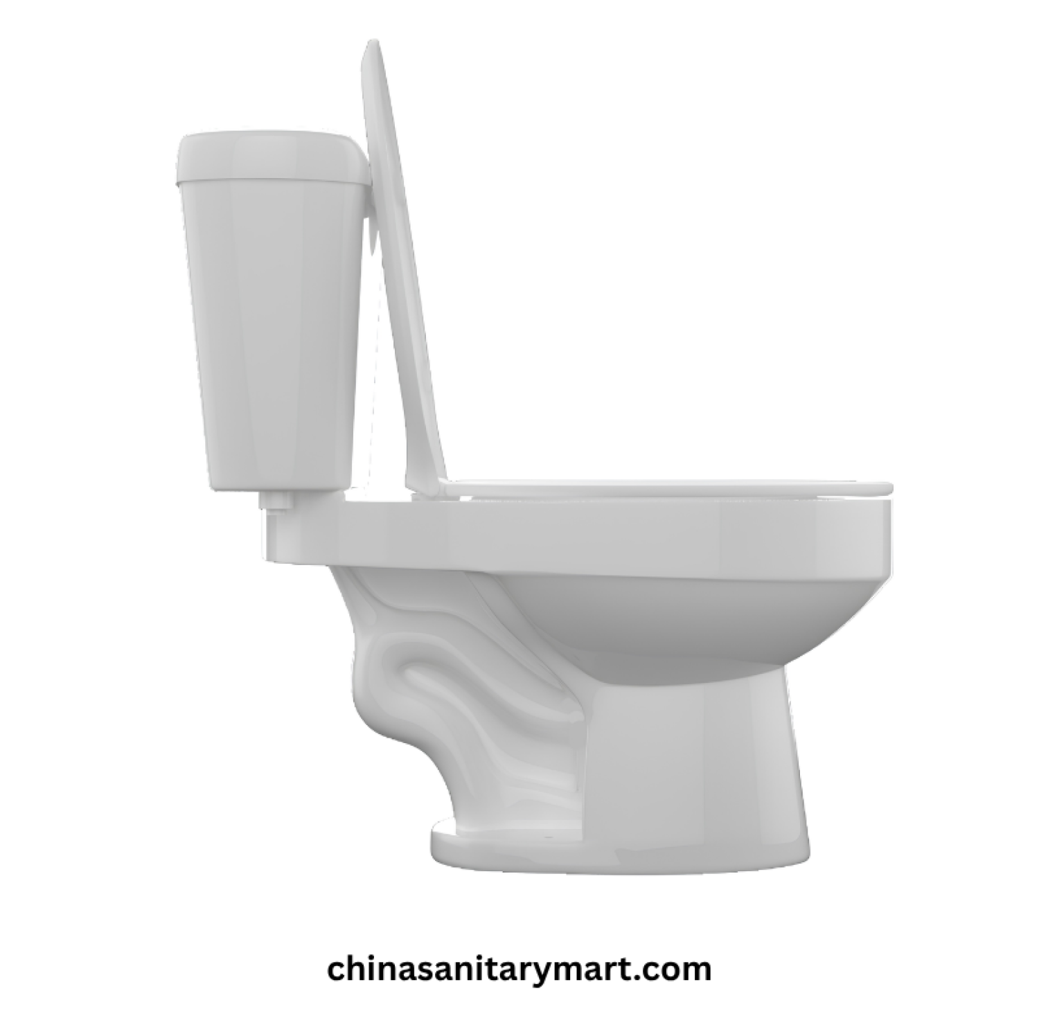 ROSA Neo white water closet commode, two piece toilet, white WC commode, ROSA Neo bathroom toilet
