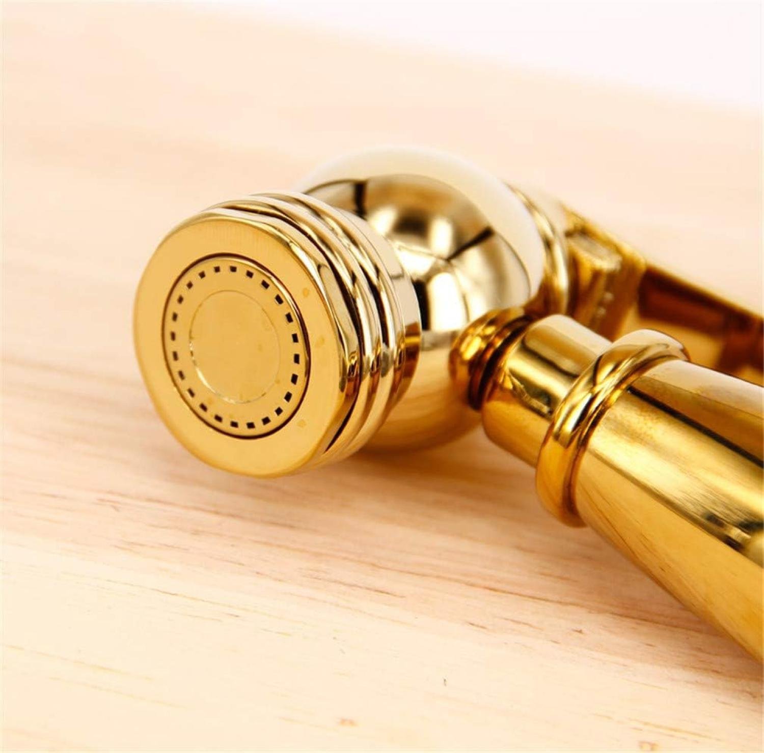 Toilet push shower, Push shower, golden push shower