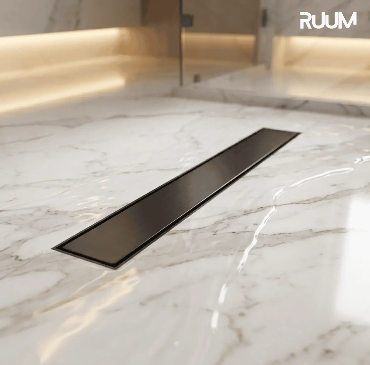 24/3 Inch Floor Drain, Gun Metal Floor Drain, Brass Core Drain, Middle Hole Drain, Tile Insert Drain, Tiles Cover Drain, Linear Drain, Stainless Steel Floor Drain, Luxury Bathroom Drain, Concealed Floor Drain, Shower Drain Channel, Wet Room Drain,