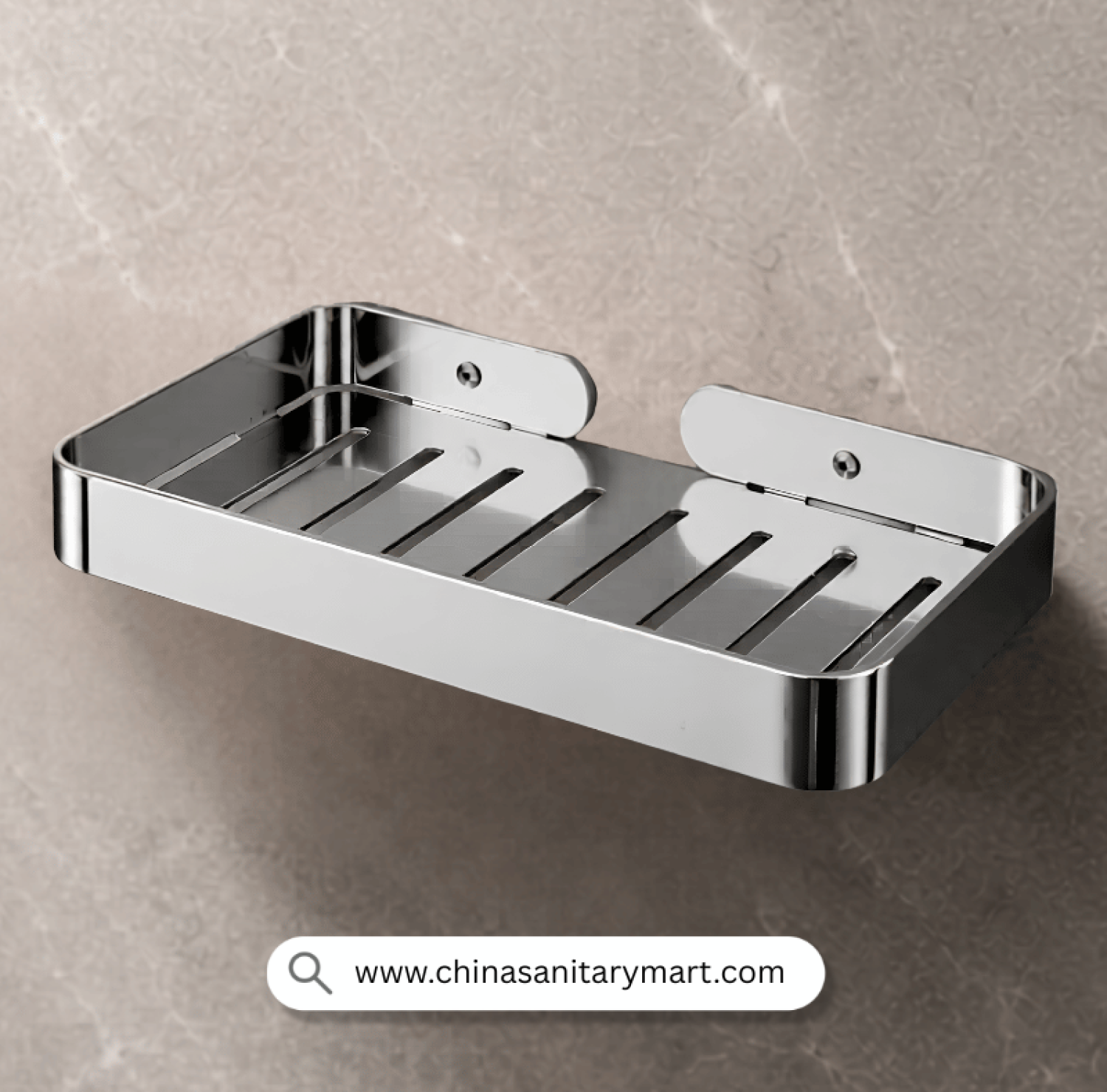 SS CP Double Soap Case, Chrome Soap Case, Stainless Steel Soap Holder, Double Soap Holder, Wall Mounted Soap Case, CP Finish Soap Rack, Chrome Polished Soap Dish, Bathroom Soap Holder, Luxury Bathroom Accessories