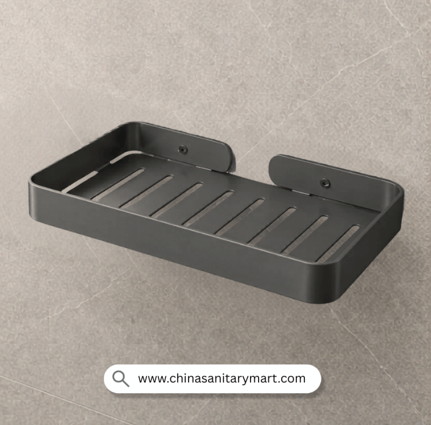 SS Gun Metal Grey Double Soap Case, Gun Metal Grey Soap Case, Stainless Steel Soap Holder, Double Soap Holder, Wall Mounted Soap Case, Gun Metal Bathroom Accessories, Bathroom Soap Rack, Luxury Soap Holder, Premium Soap Tray