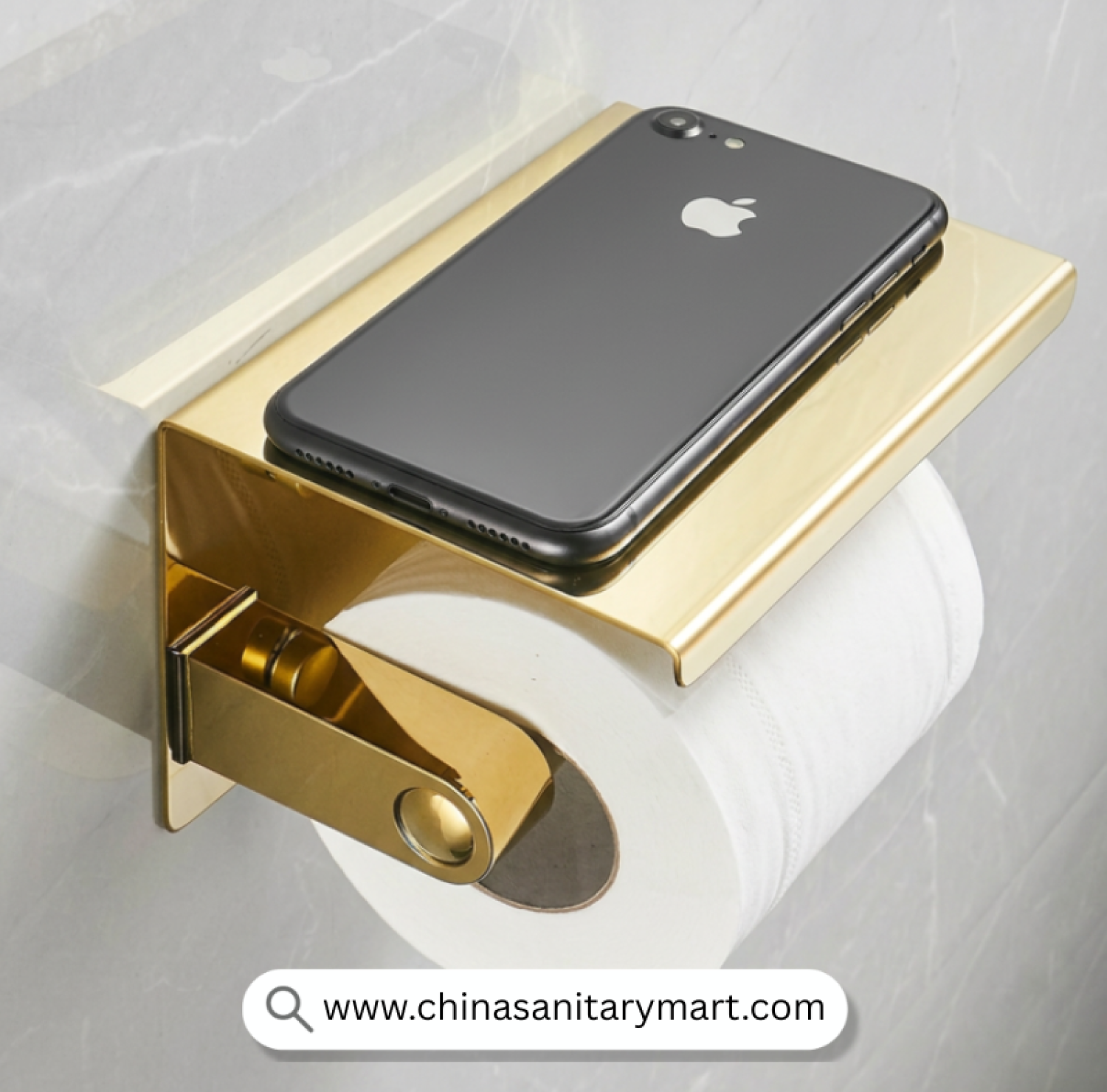 META TAGS  SS Open Tissue Holder Golden, Golden Tissue Holder, Stainless Steel Tissue Holder, Open Toilet Paper Holder, Golden Toilet Roll Holder, Wall Mounted Tissue Holder, Toilet Paper Holder with Shelf, Bathroom Tissue Holder