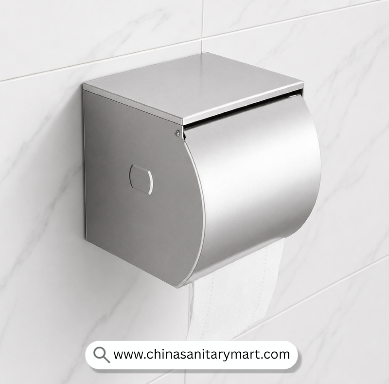 Tissue Box Toilet FTCP, Chrome Tissue Box, Covered Tissue Holder, Stainless Steel Tissue Holder, FTCP Tissue Holder, Toilet Paper Box Holder, Wall Mounted Tissue Holder, Chrome Bathroom Accessories