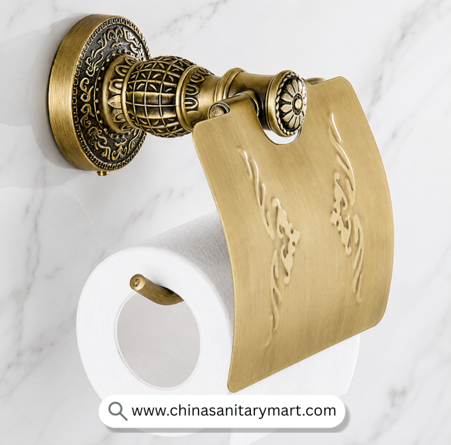 HT Aluminium Antique Open Tissue Holder, Antique Tissue Holder, Antique Gold Tissue Holder, Vintage Toilet Paper Holder, Luxury Bathroom Accessories