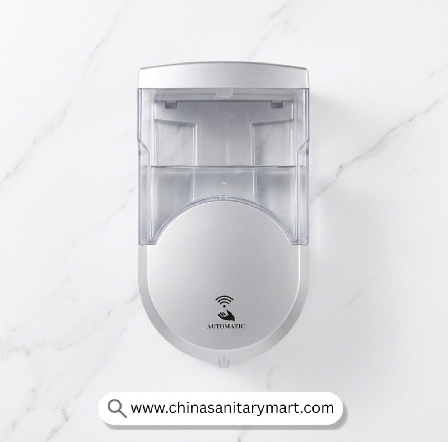 Hand Sensor Liquid Soap Dispenser Silver, Automatic Soap Dispenser, Sensor Soap Dispenser, Wall Mounted Soap Dispenser, Liquid Soap Dispenser Silver, Touch Free Soap Dispenser
