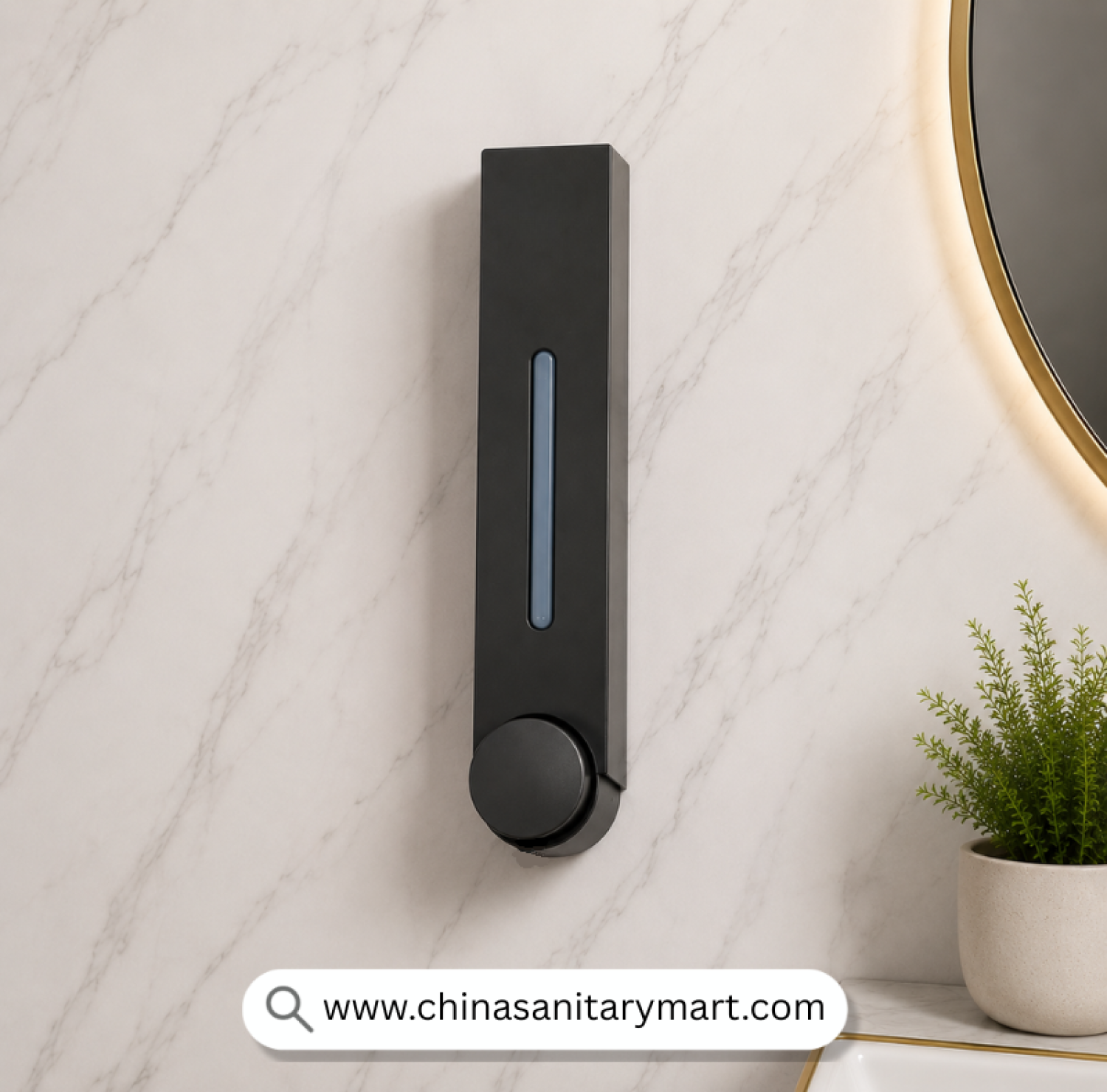 SS Long Liquid Soap Dispenser Black, Black Soap Dispenser, Wall Mounted Soap Dispenser, Long Liquid Soap Dispenser, Manual Soap Dispenser, Stainless Steel Soap Dispenser