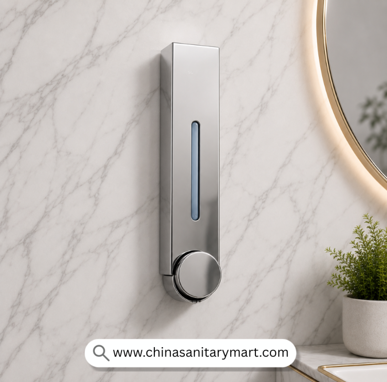 SS Long Liquid Soap Dispenser CP, Chrome Soap Dispenser, Wall Mounted Soap Dispenser, Long Liquid Soap Dispenser, Manual Soap Dispenser, Stainless Steel Soap Dispenser