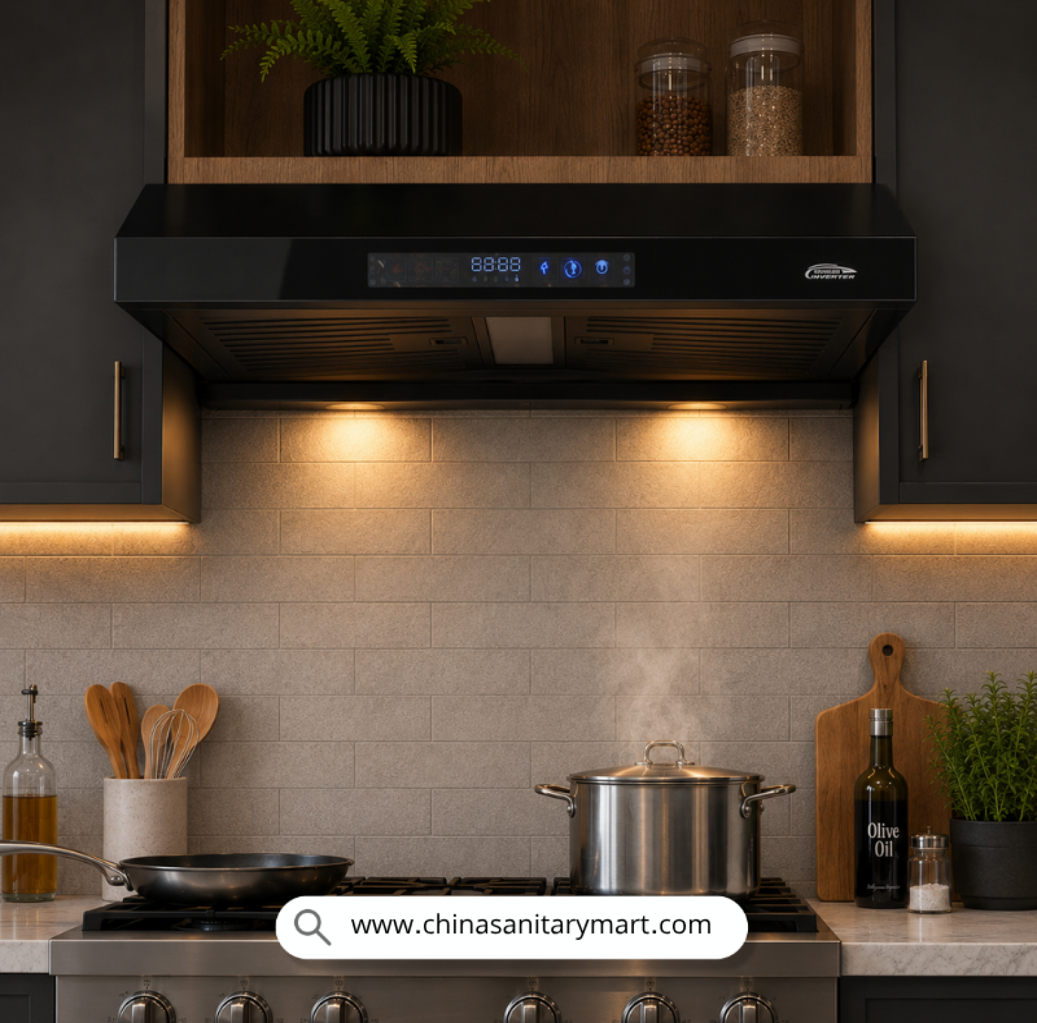 BRAUN 01SH, Braun Slim Kitchen Hood, 30 Inch Kitchen Chimney BD, Soundless Inverter Hood, Under Cabinet Kitchen Hood, Braun 01SH Price in Bangladesh, Silent Kitchen Exhaust, Compact Kitchen Chimney, Premium Kitchen Appliances.