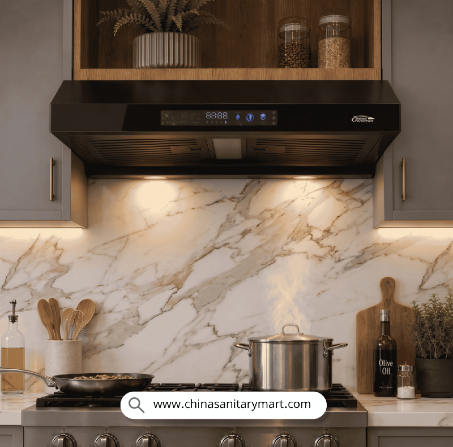 BRAUN 02SH, Braun Slim Kitchen Hood, 36 Inch Kitchen Chimney BD, Soundless Inverter Hood, Under Cabinet Kitchen Hood, Braun 02SH Price in Bangladesh, Silent Kitchen Exhaust, Compact Kitchen Chimney, Premium Kitchen Appliances.