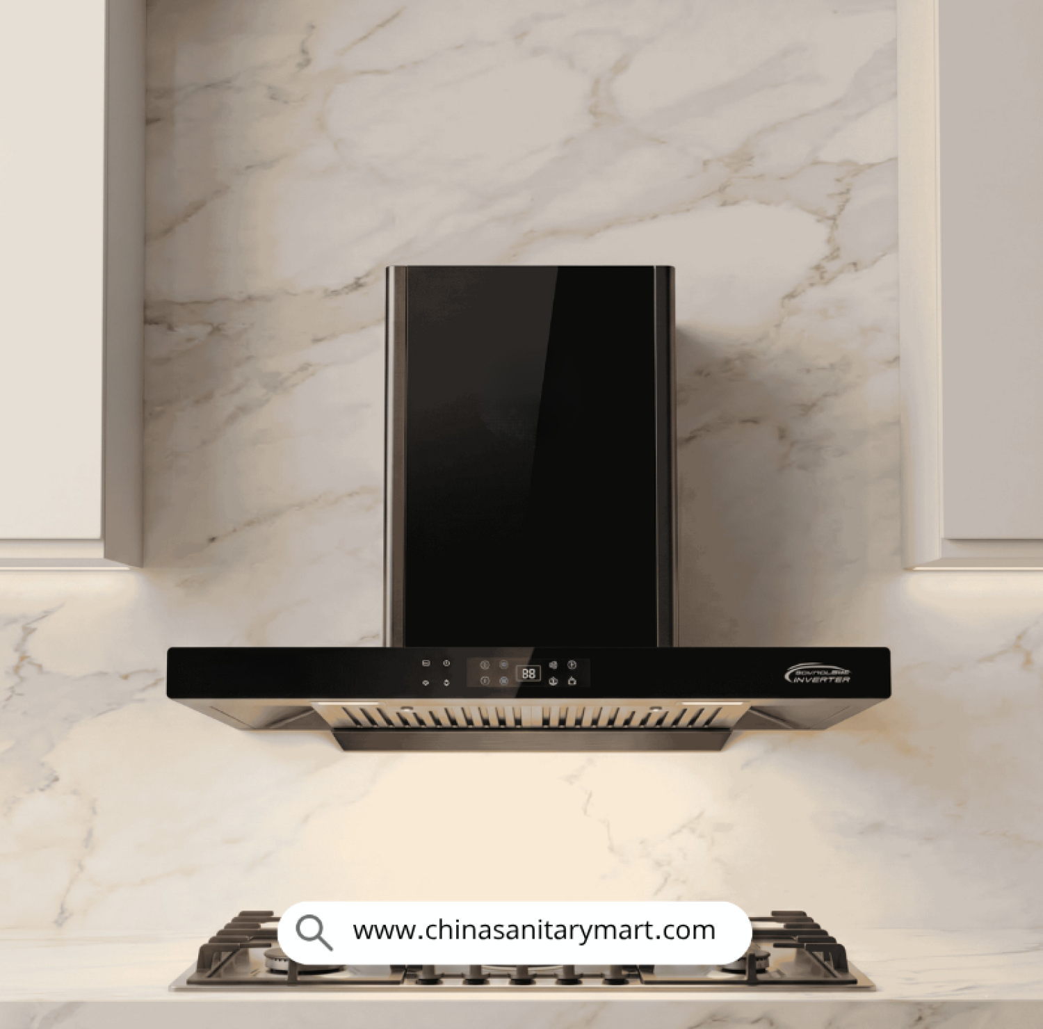 BRAUN 15CH, Braun Kitchen Hood Germany, Inverter Kitchen Chimney BD, Soundless Kitchen Hood, T-Shape Kitchen Chimney, Braun 15CH Price in Bangladesh, Premium Kitchen Exhaust Fan, Baffle Filter Chimney, Smart Kitchen Appliances.