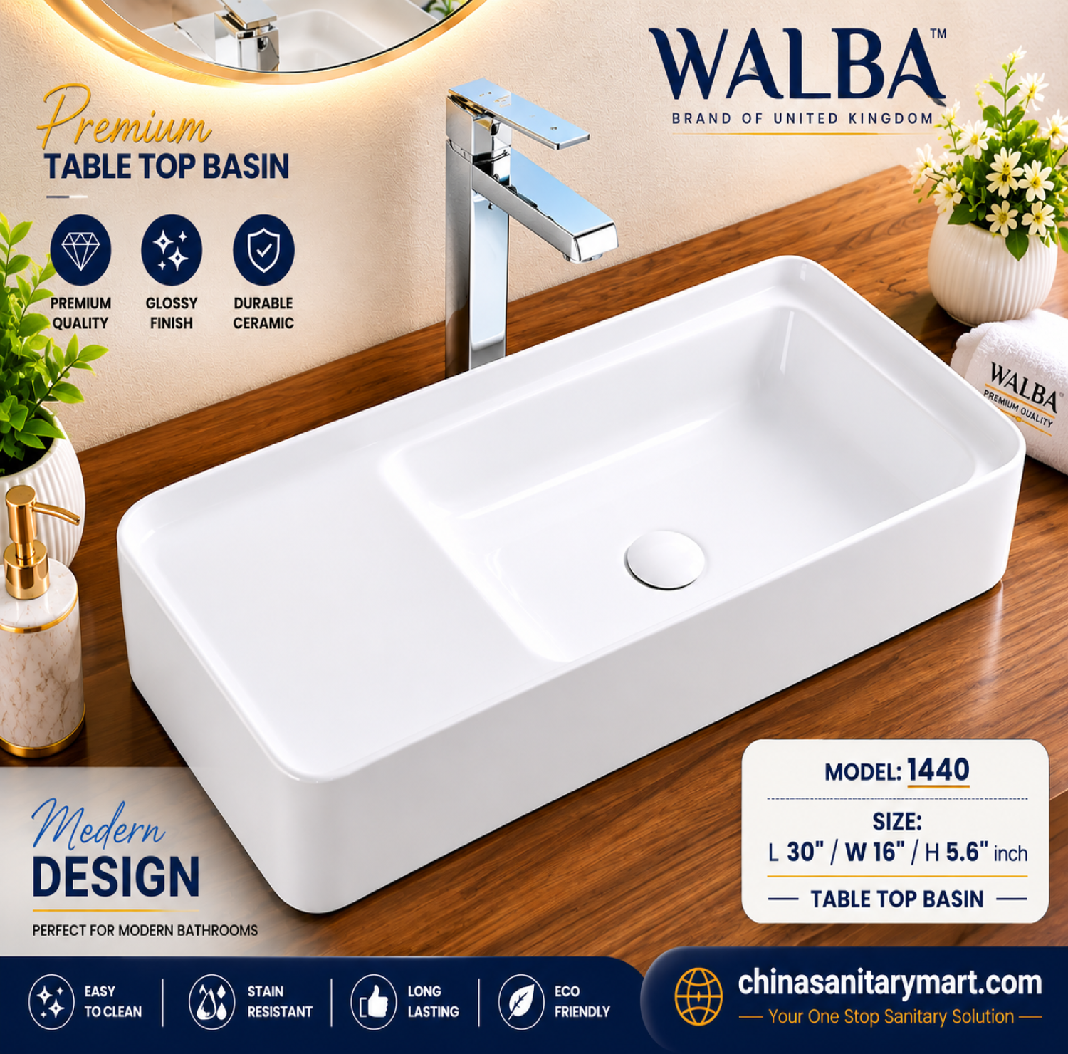 walba, walba basin, walba top basin, art basin walba,