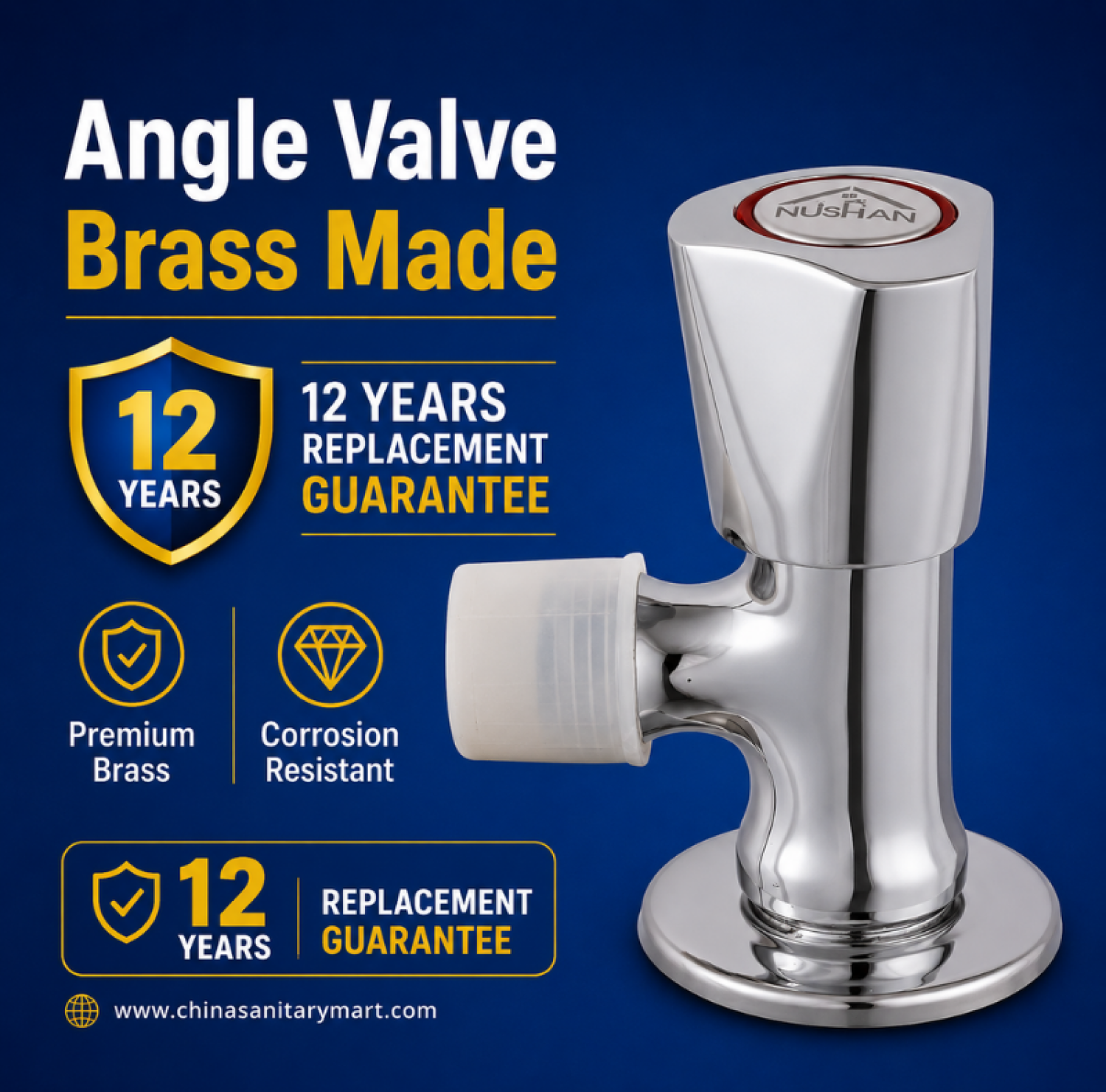 angle valve, angle stop cock, stop valve