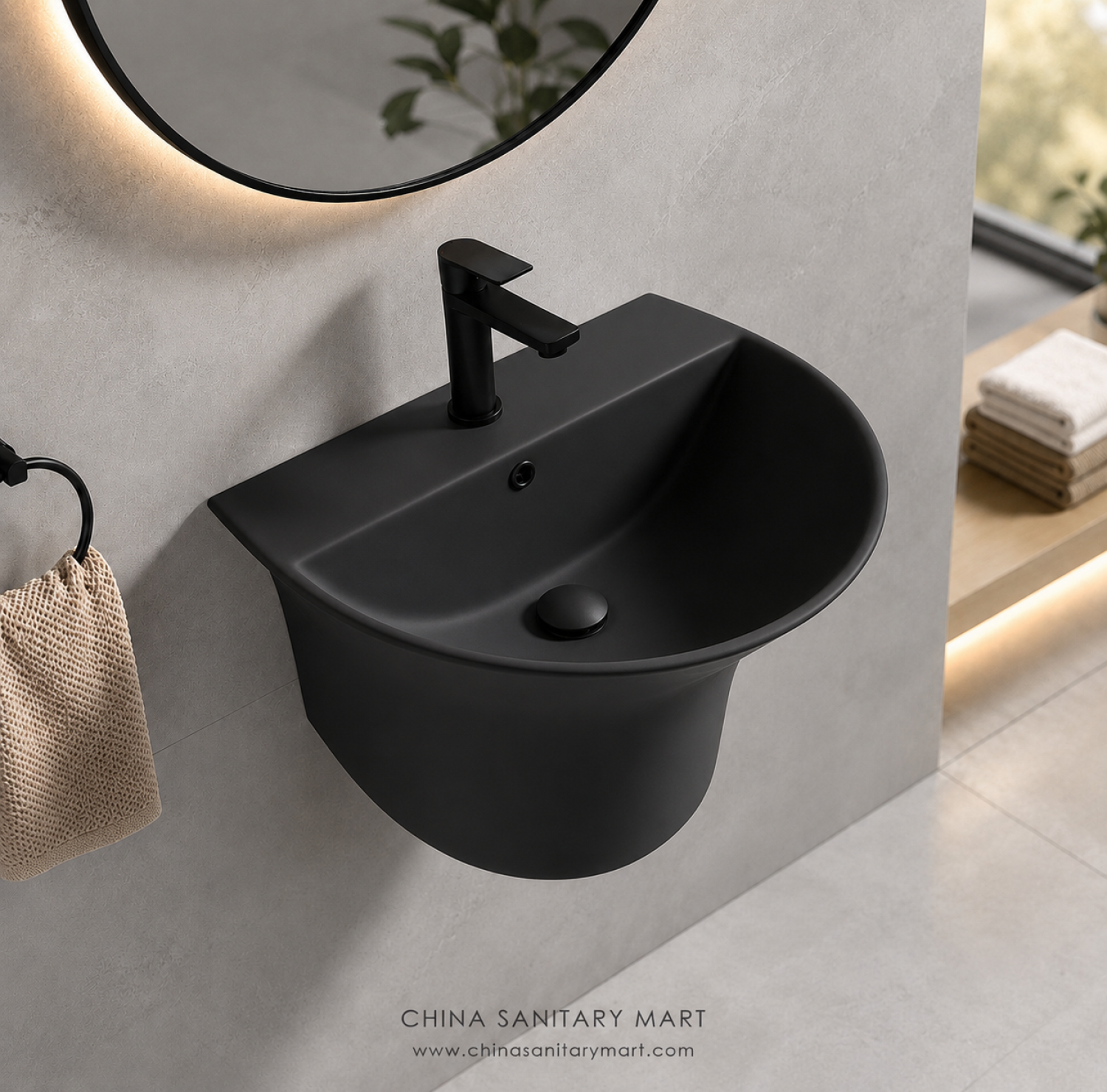 wall hung basin, wall hung