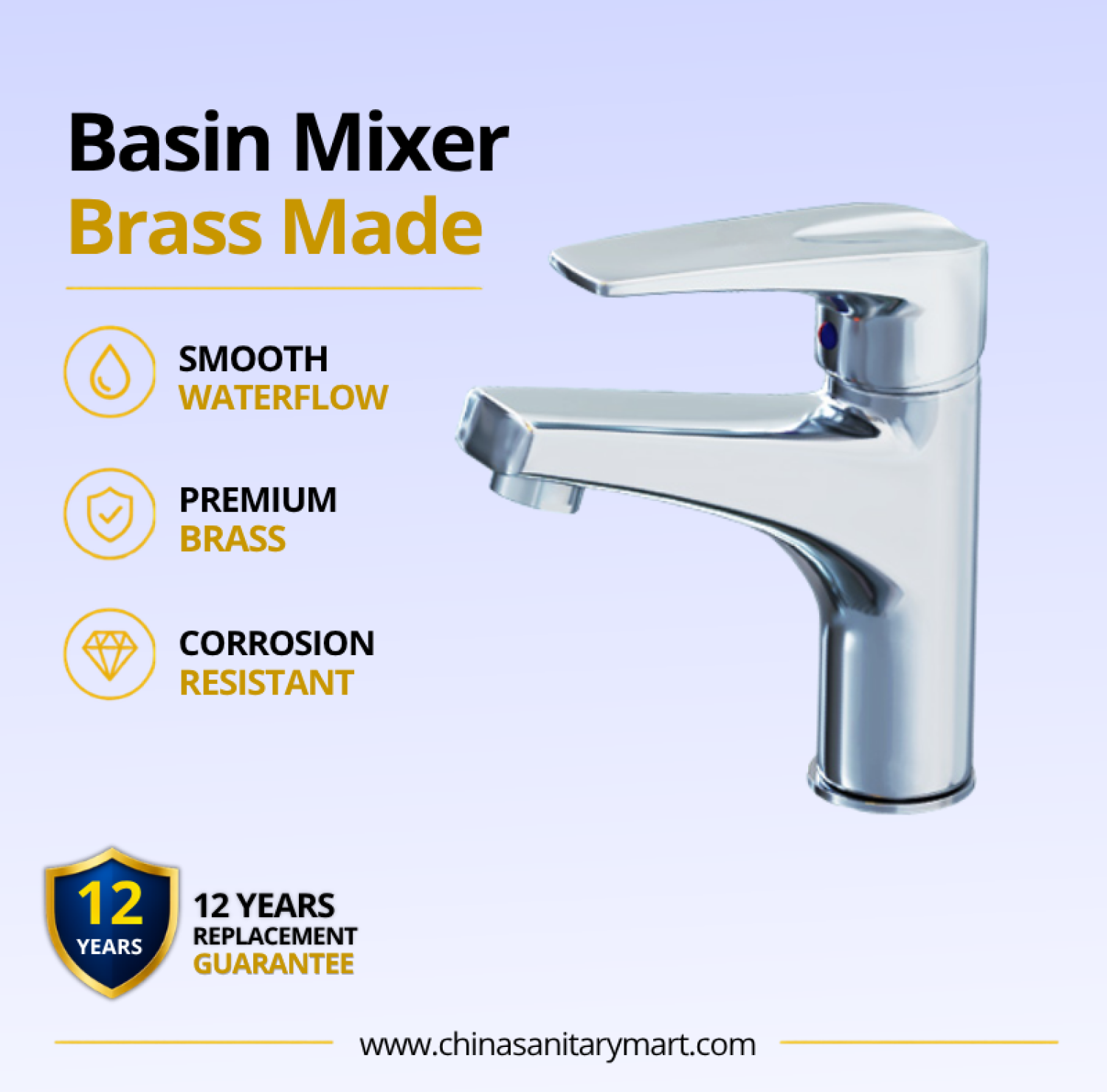AST basin mixer medium oval, oval chrome basin mixer, AST chrome basin faucet, single lever brass basin mixer, premium bathroom faucet, hot cold basin mixer, vanity basin faucet, medium basin mixer, chrome bathroom mixer, China Sanitary Mart