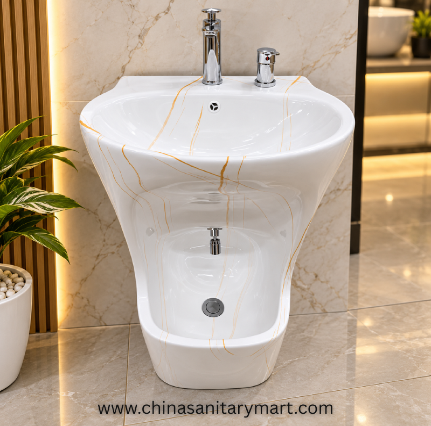 White Marble Shade Ozu Basin 600M2, white marble ozu basin, luxury ozu basin, ceramic ozu basin, marble basin, bathroom basin
