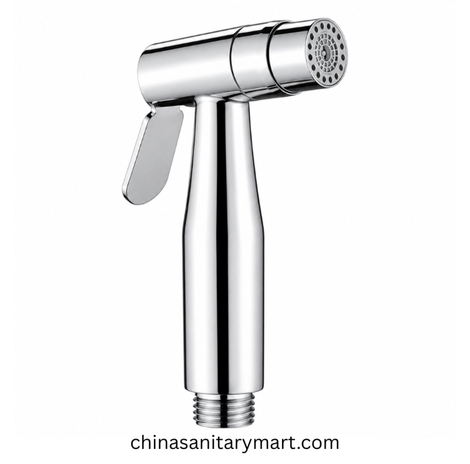 Mecan Two Mode Push Shower CP Chrome, chrome bidet spray, two mode push shower, Mecan bathroom hand shower, chrome toilet spray