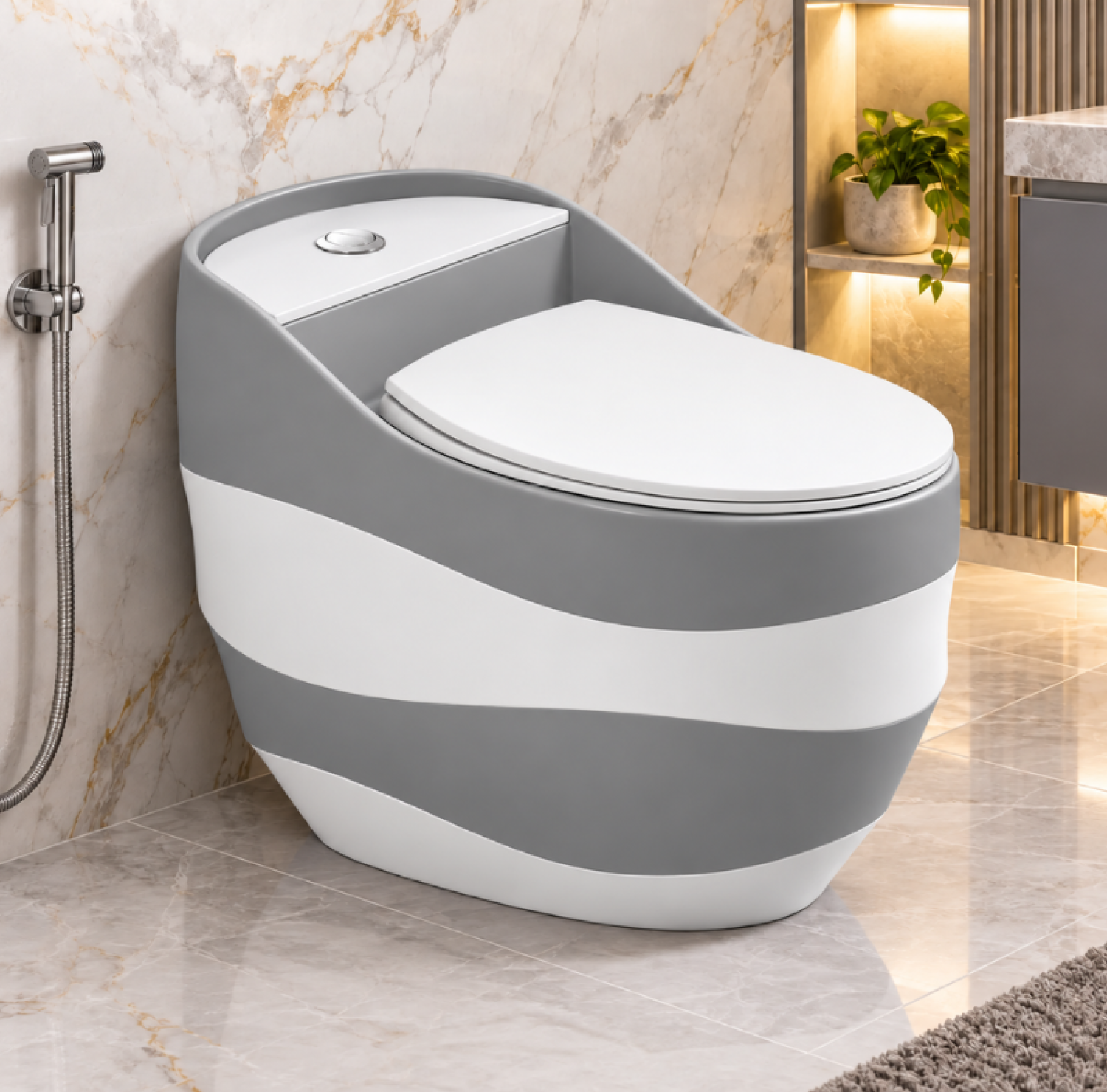 commode, egg shape commode, rimless commode, tornado jet flush commode,