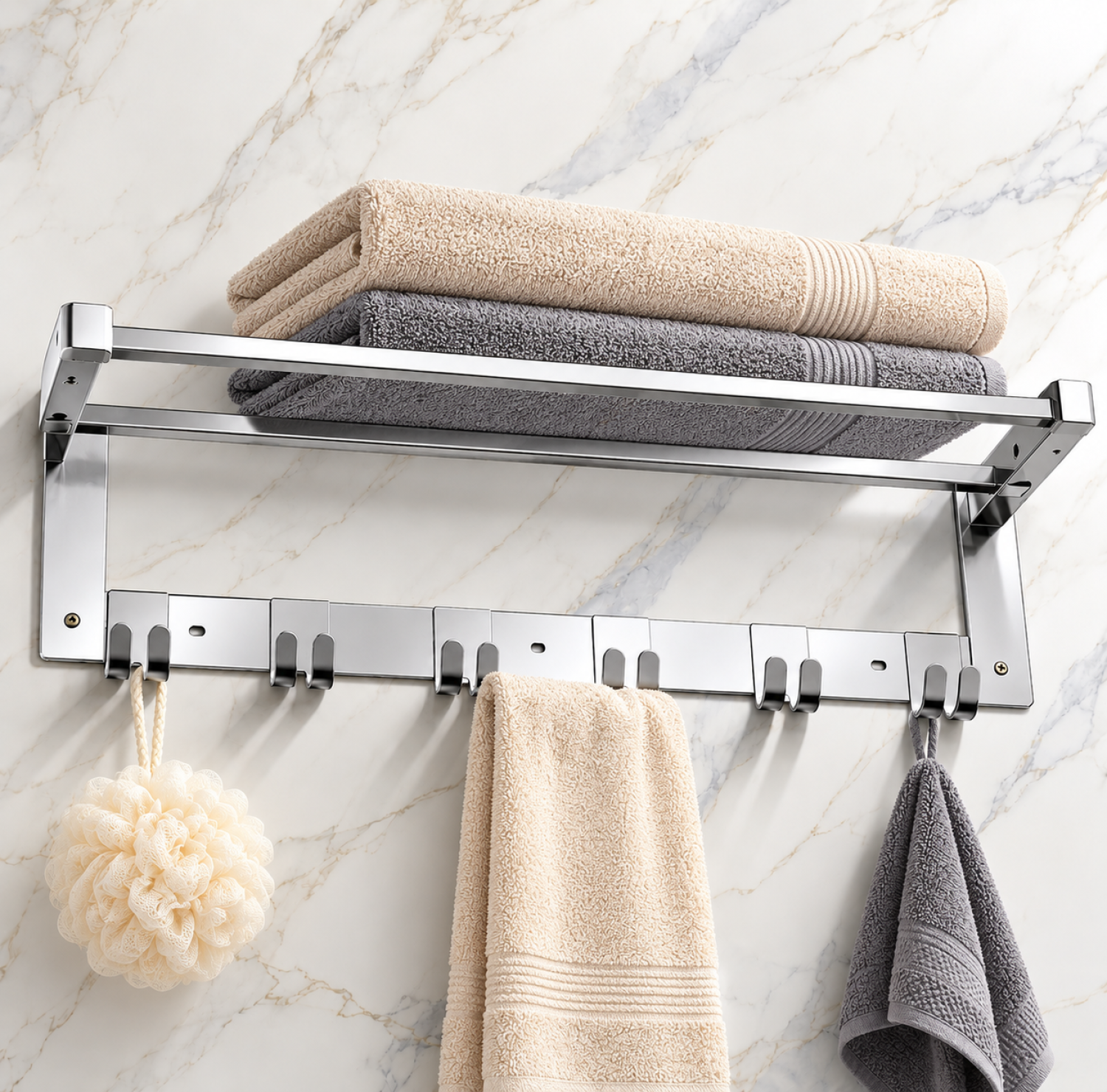 towel rack, chrome towel rack, cp